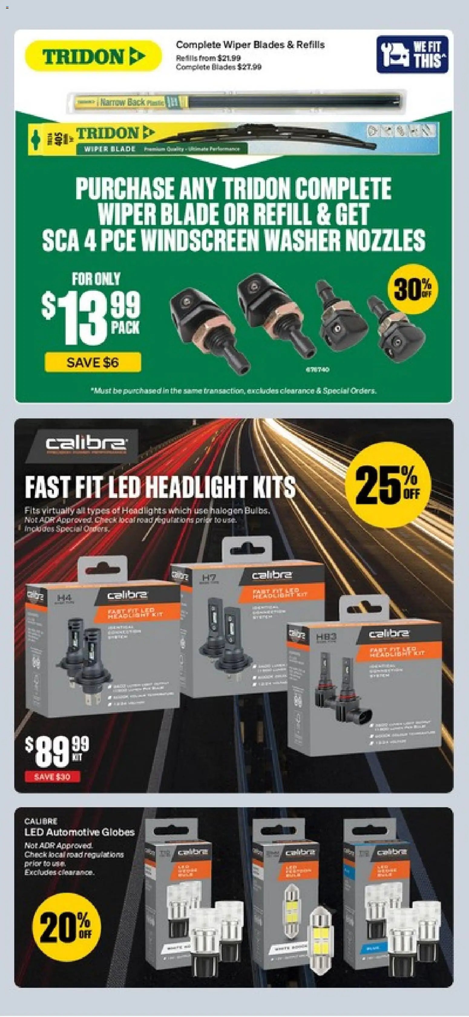 Supercheap Auto catalogue
