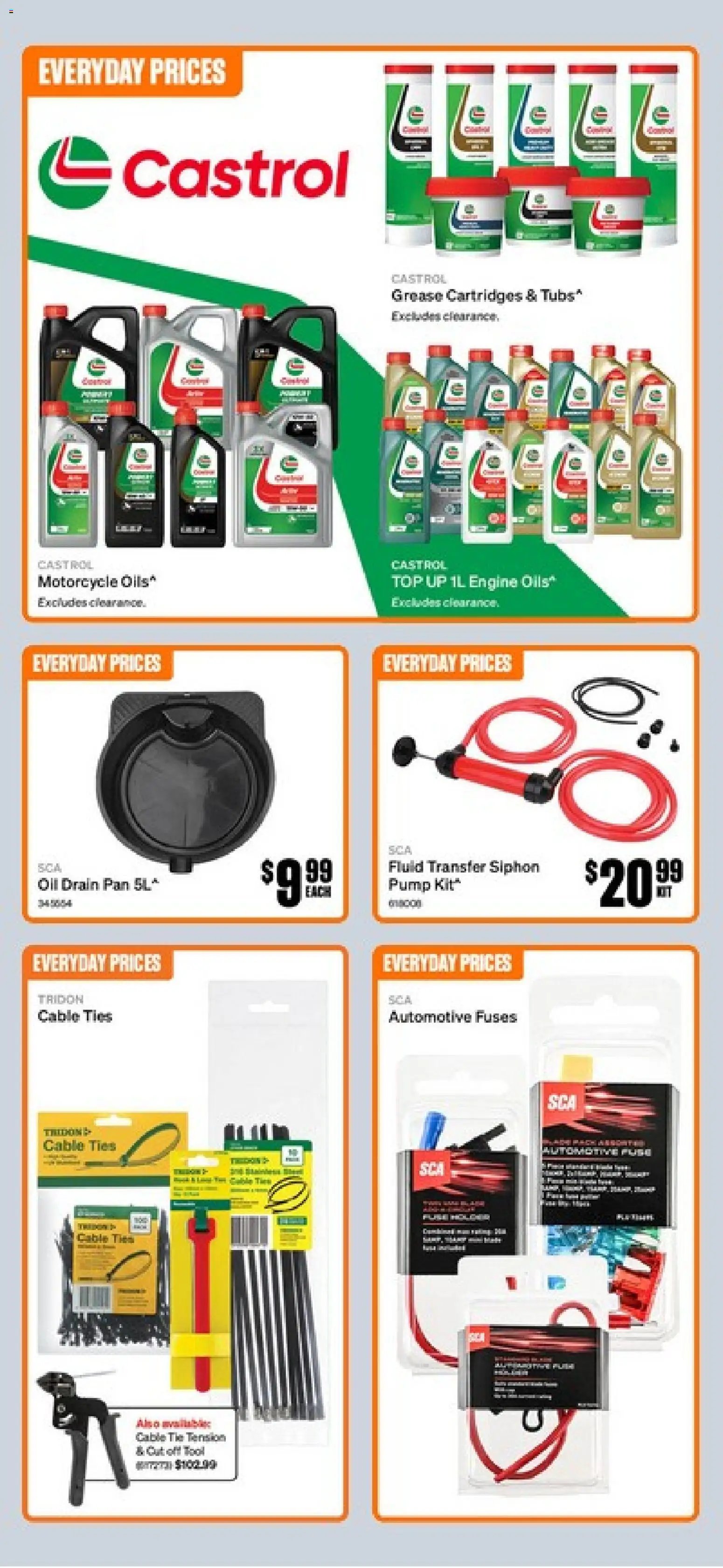 Supercheap Auto catalogue