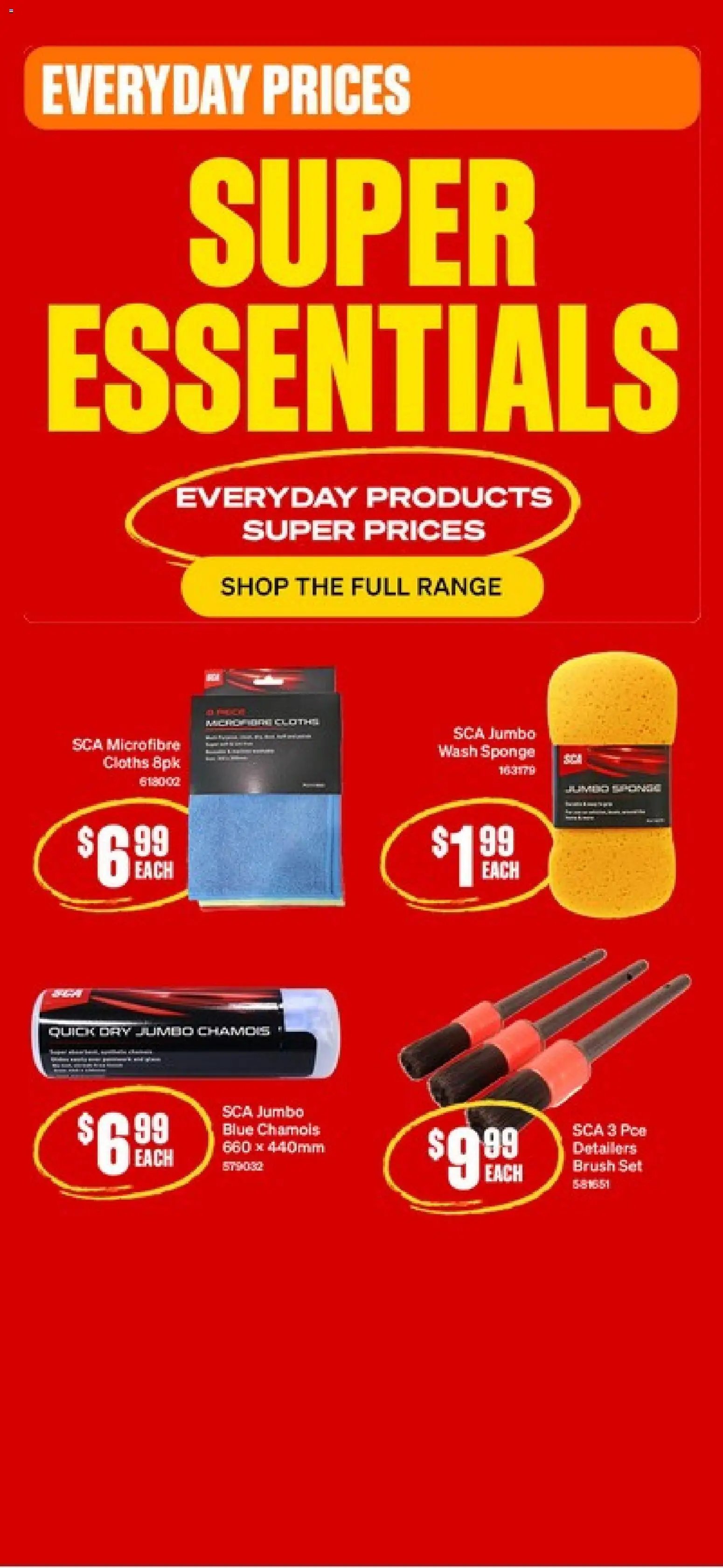 Supercheap Auto catalogue