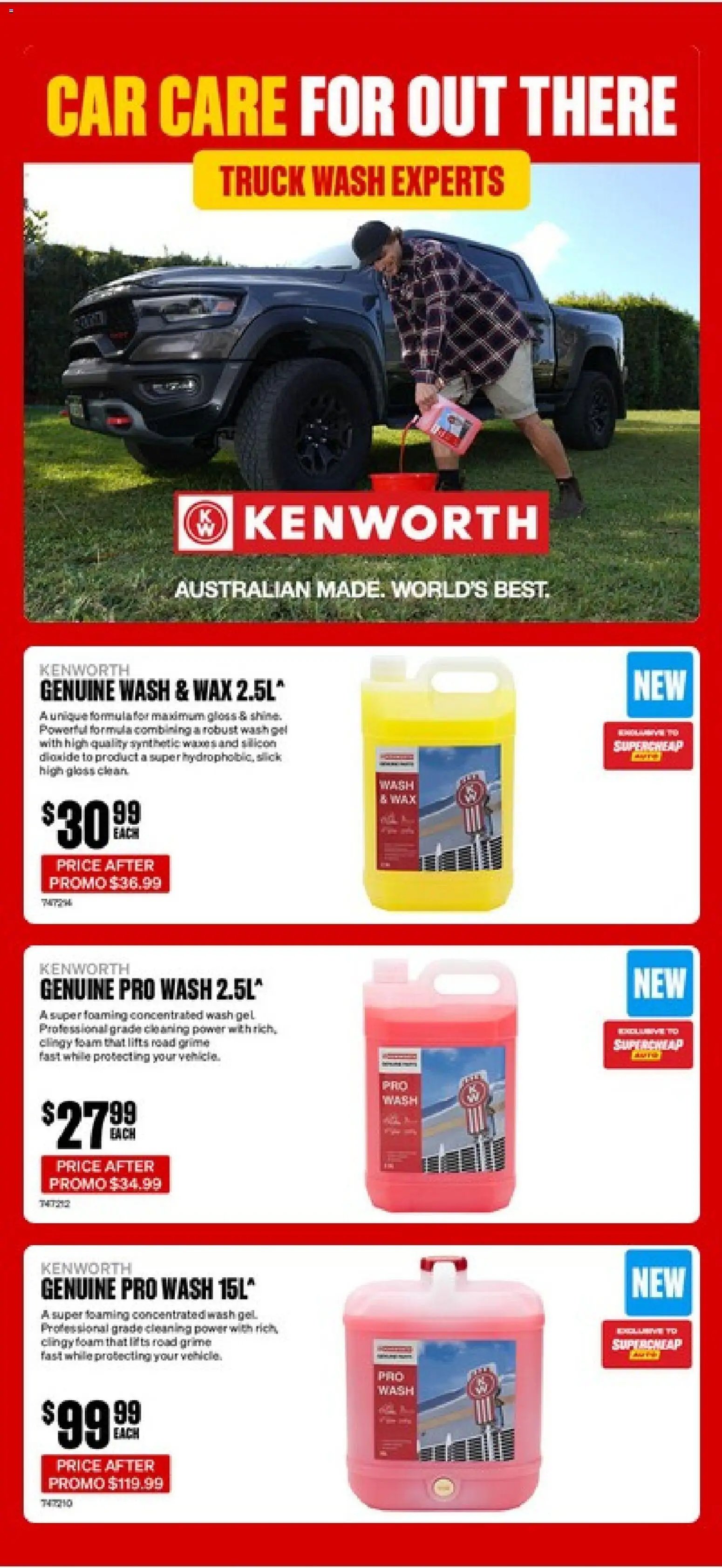 Supercheap Auto catalogue