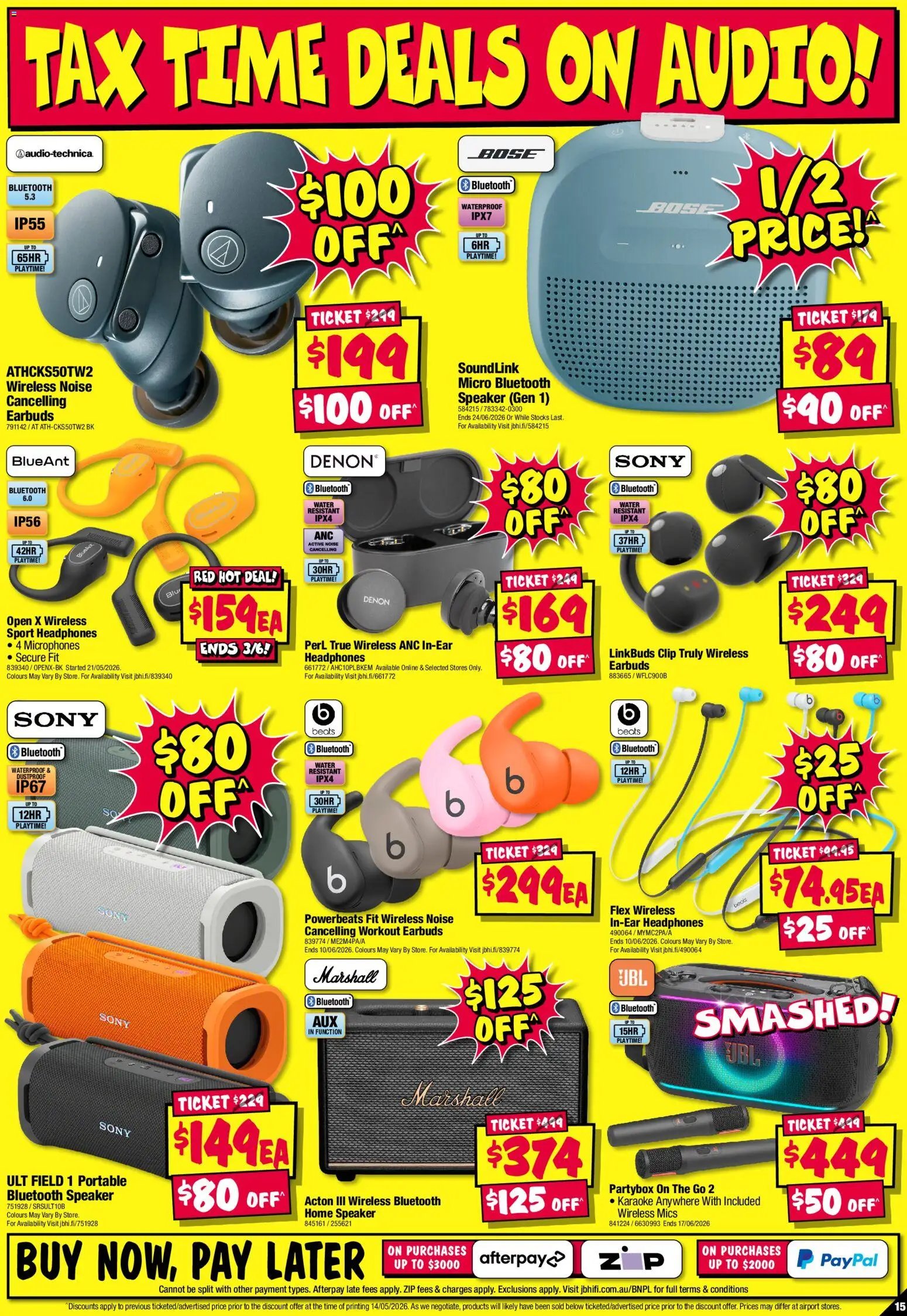 JB Hi-Fi catalogue