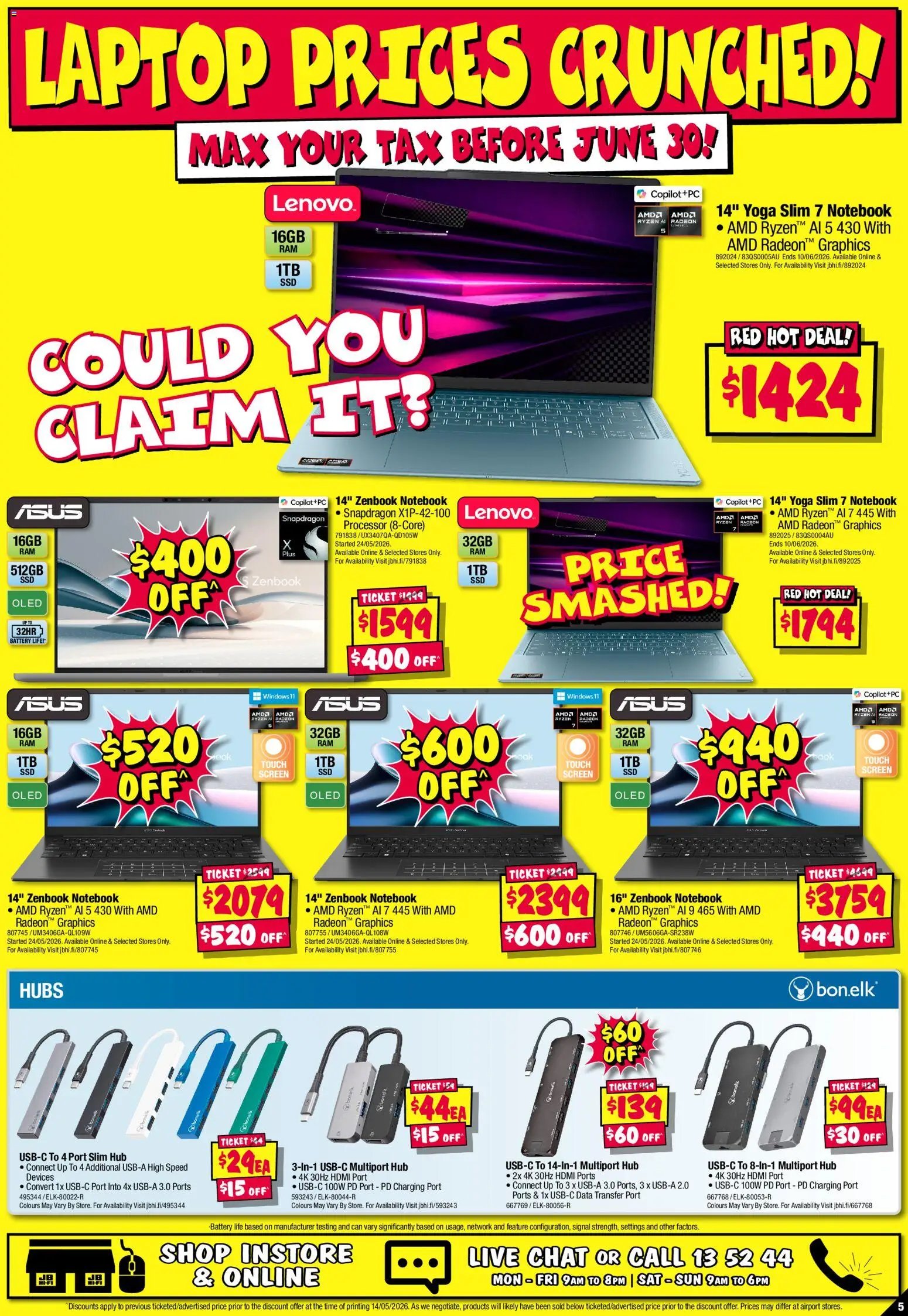 JB Hi-Fi catalogue