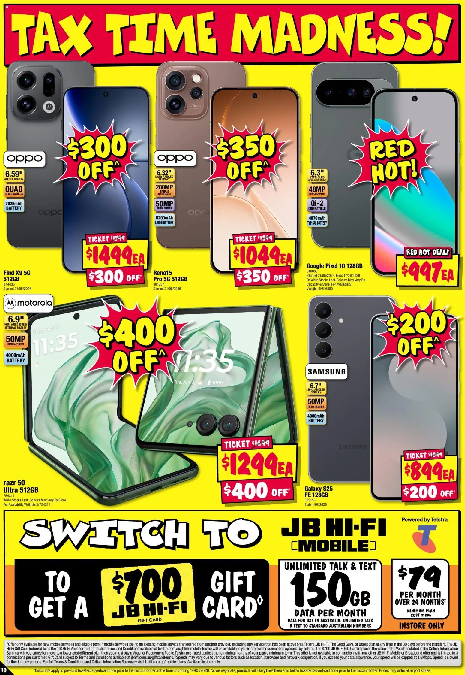 JB Hi-Fi catalogue