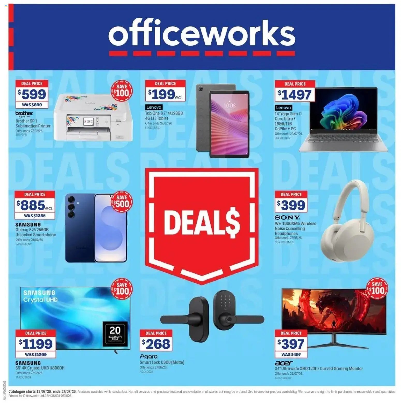 Officeworks - Beacon Deals