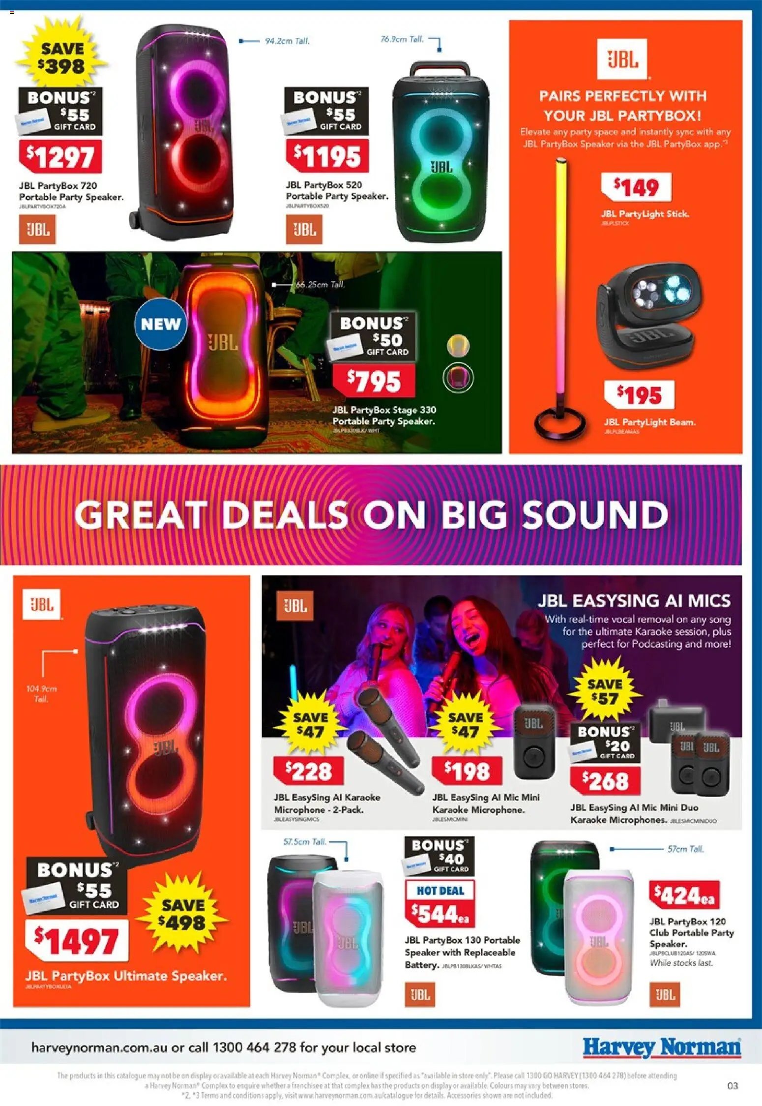 Harvey Norman Epic Audio