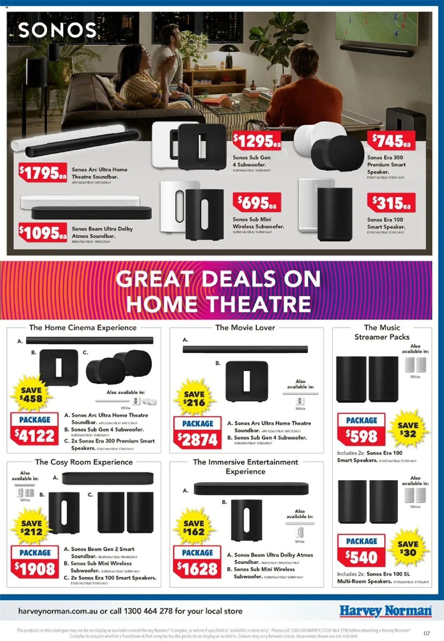 Harvey Norman Epic Audio