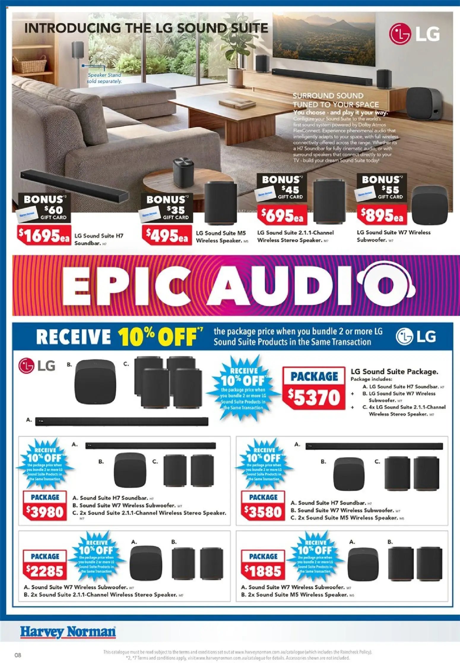 Harvey Norman Epic Audio