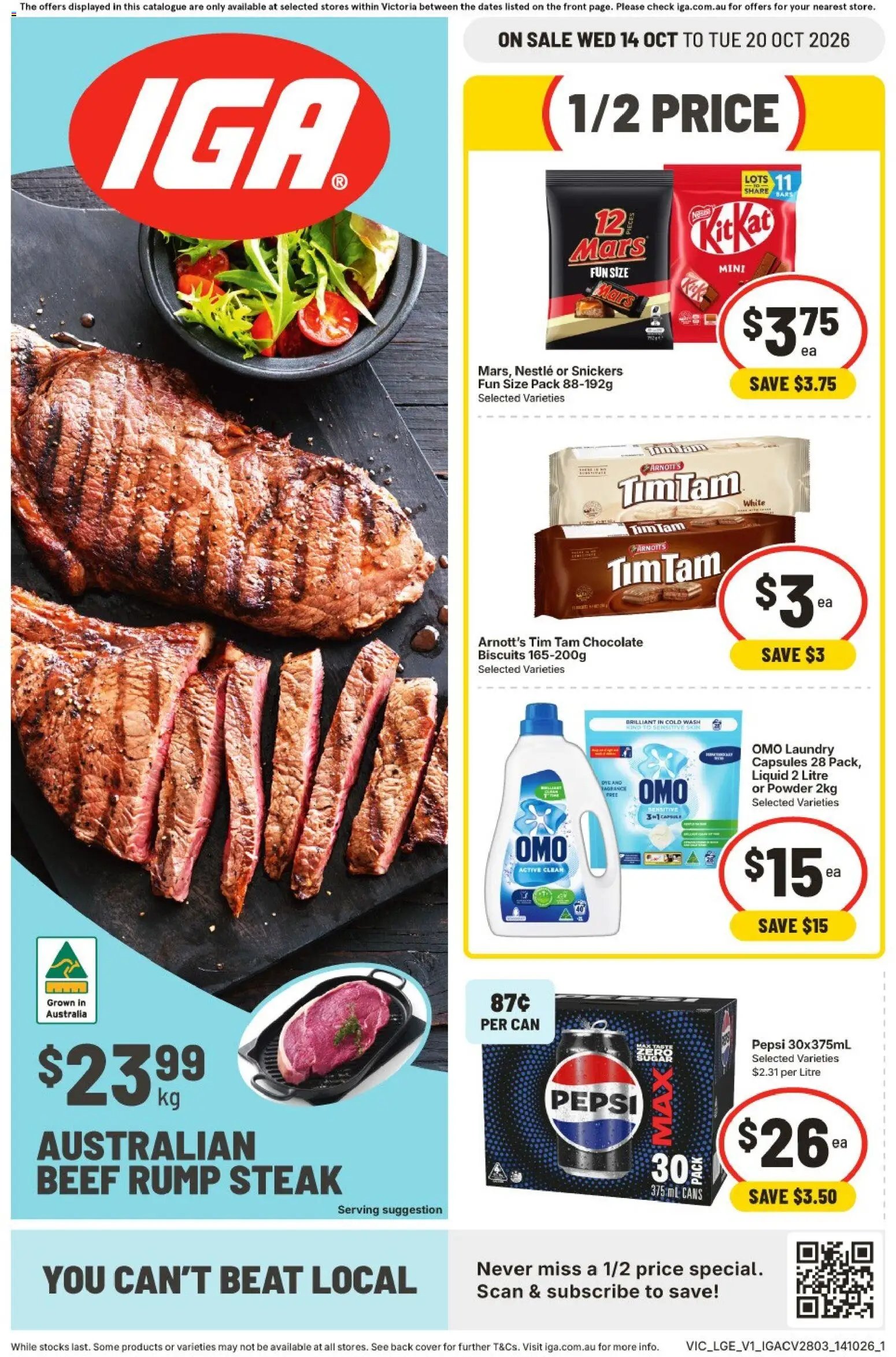 IGA VIC catalogue