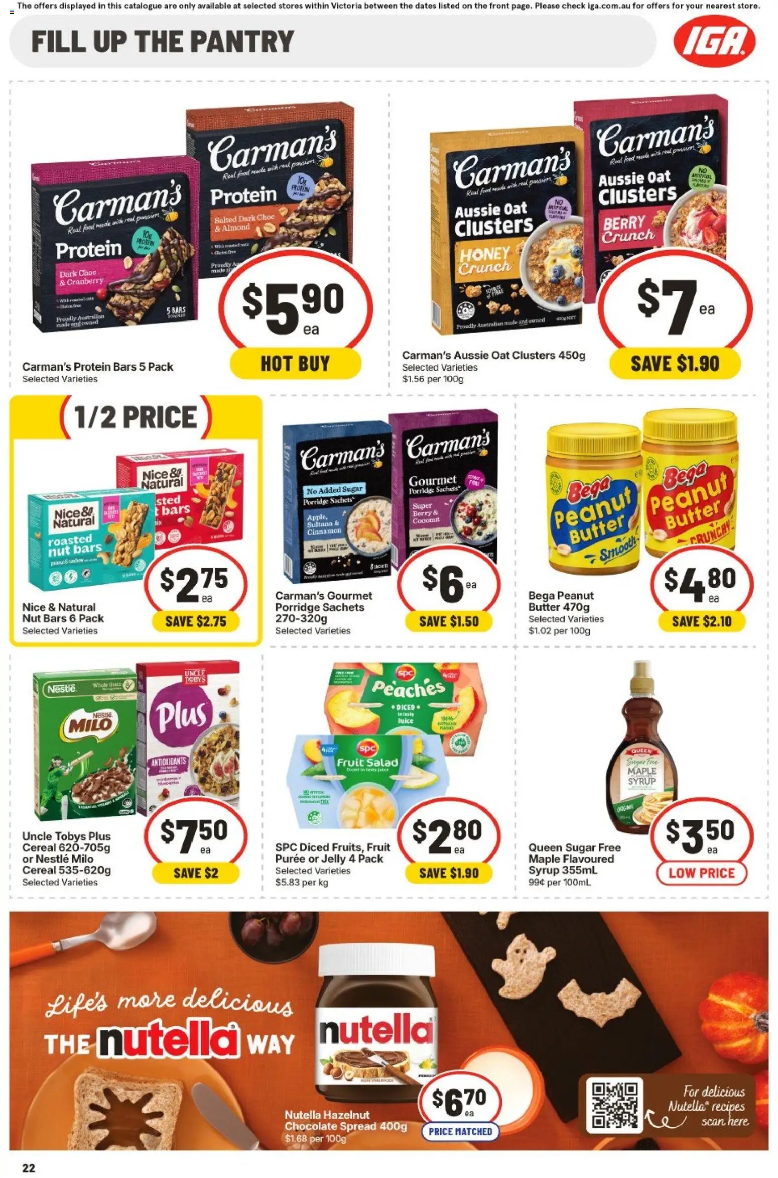IGA VIC catalogue