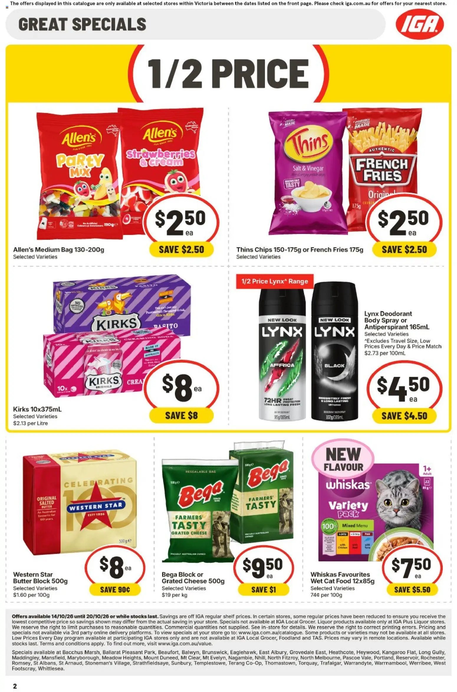 IGA VIC catalogue