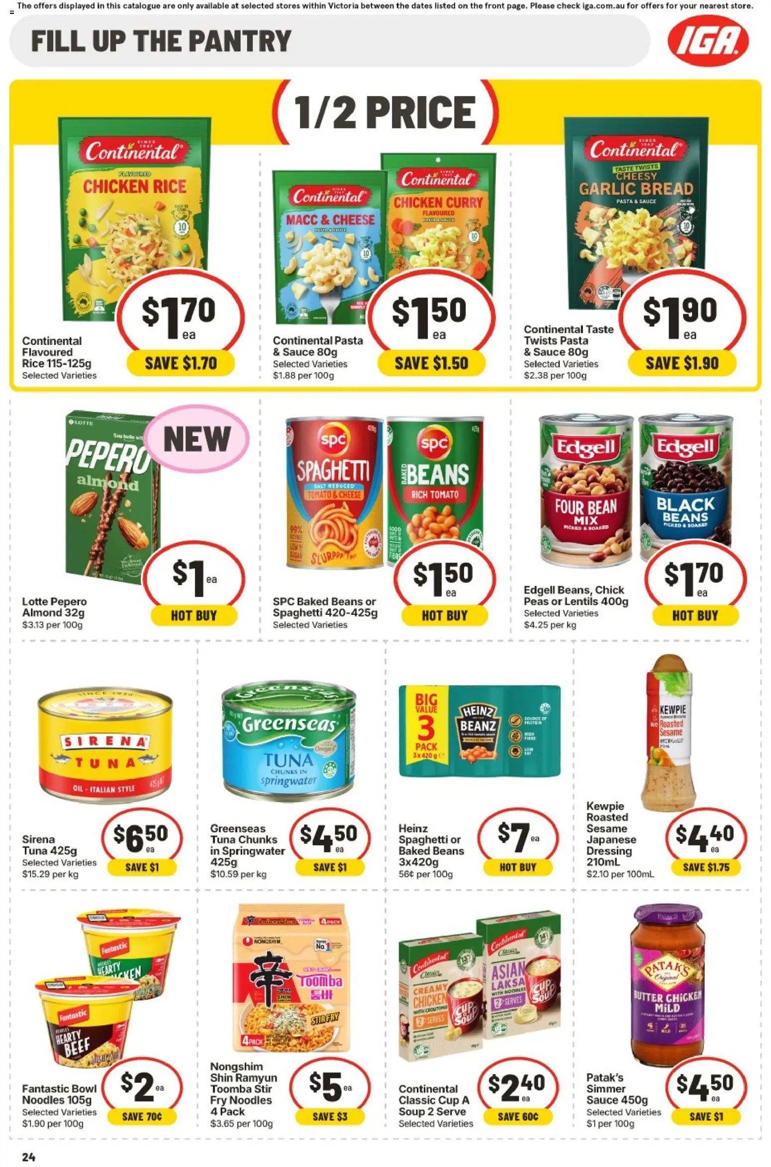 IGA VIC catalogue