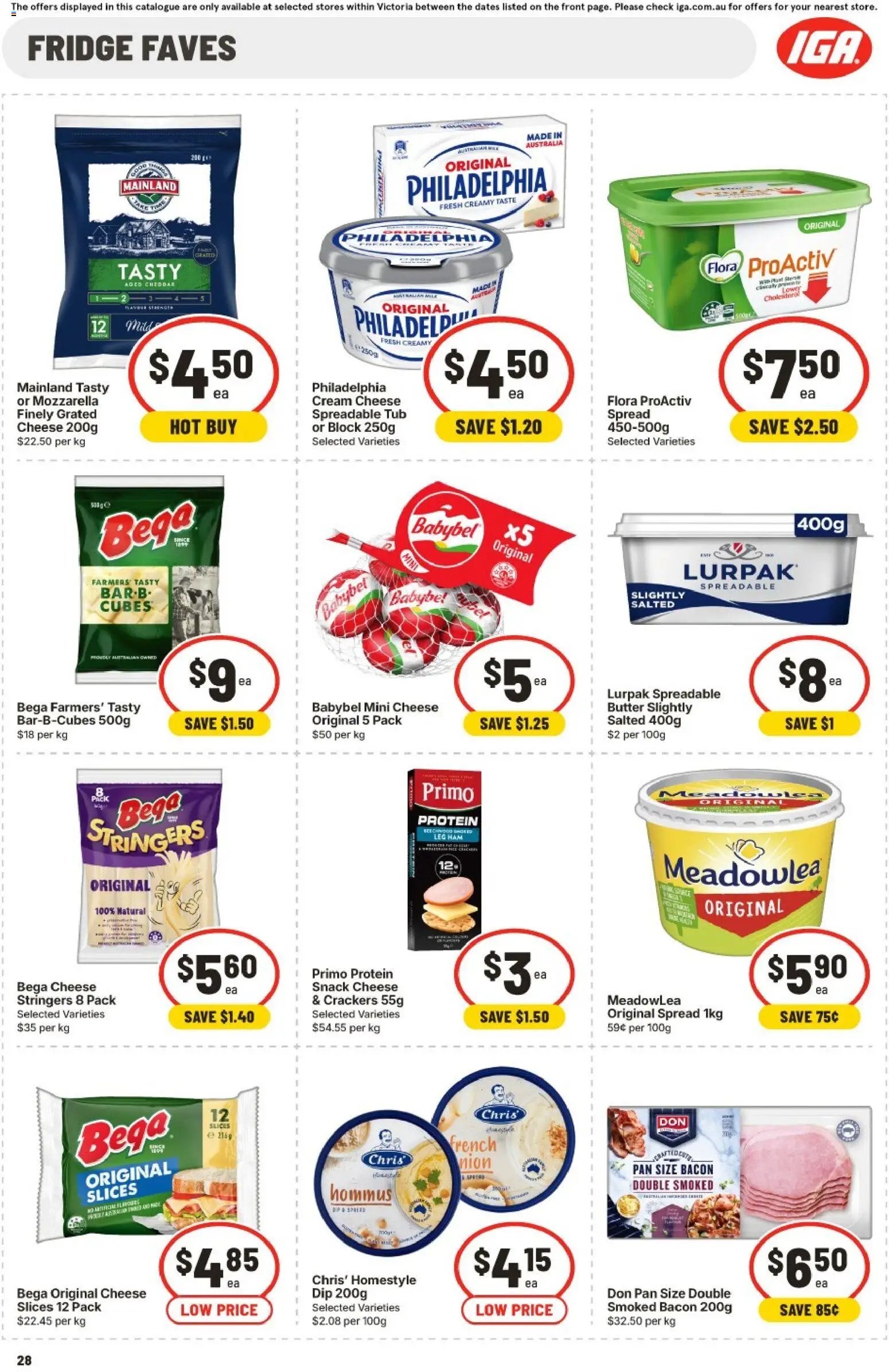 IGA VIC catalogue
