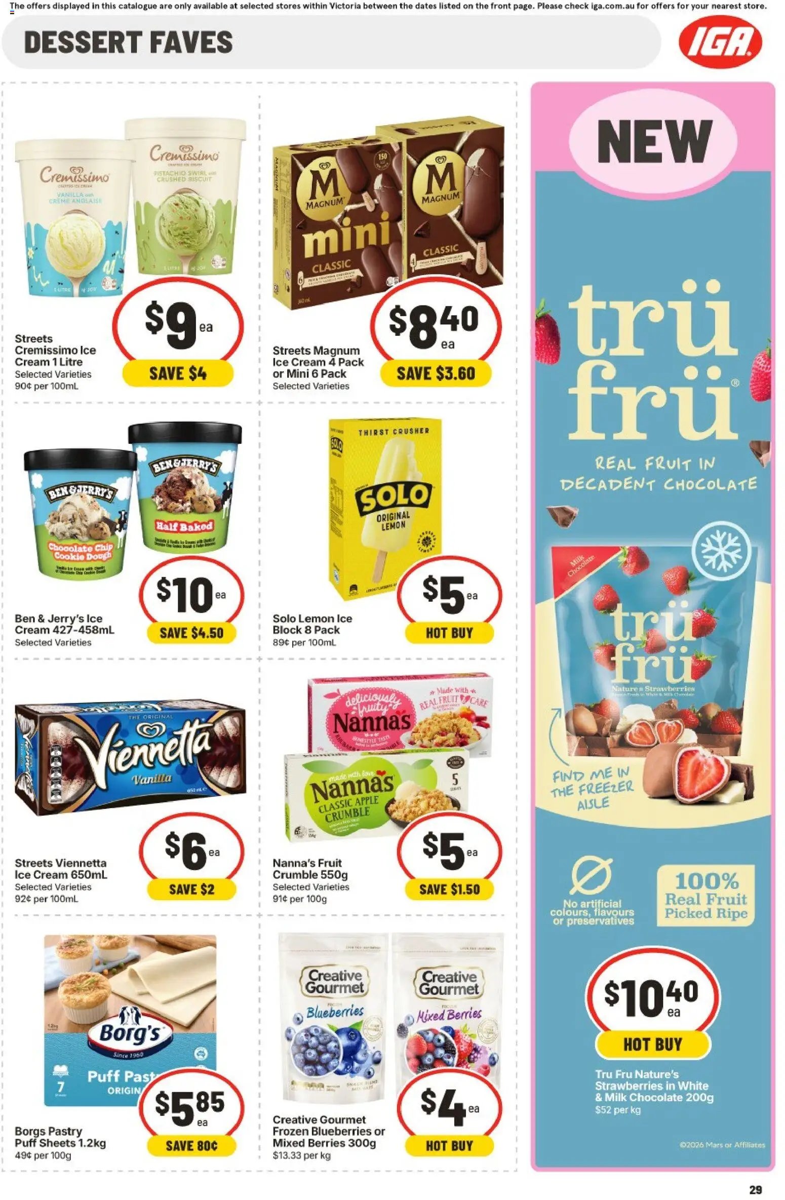 IGA VIC catalogue