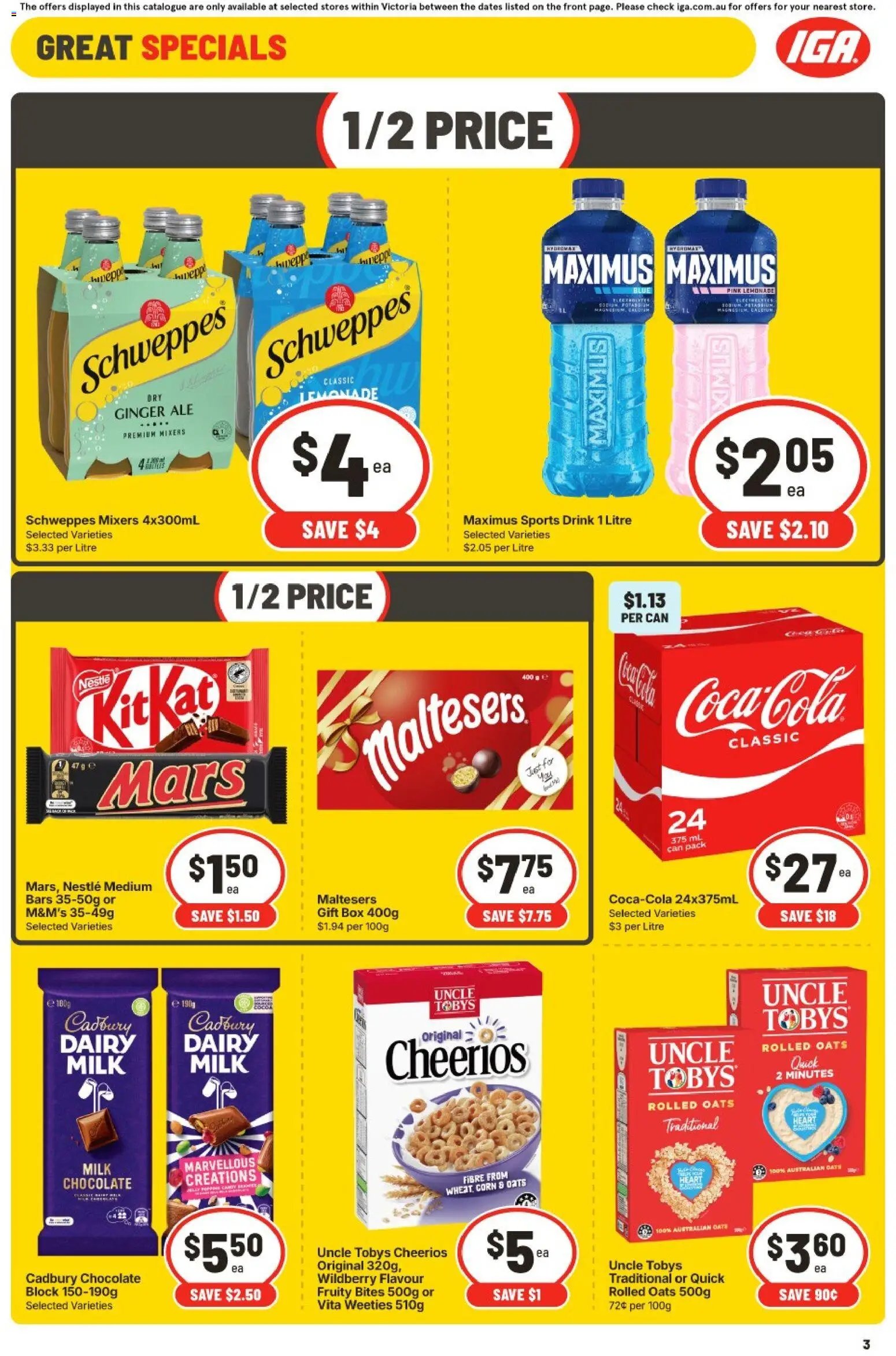 IGA VIC catalogue