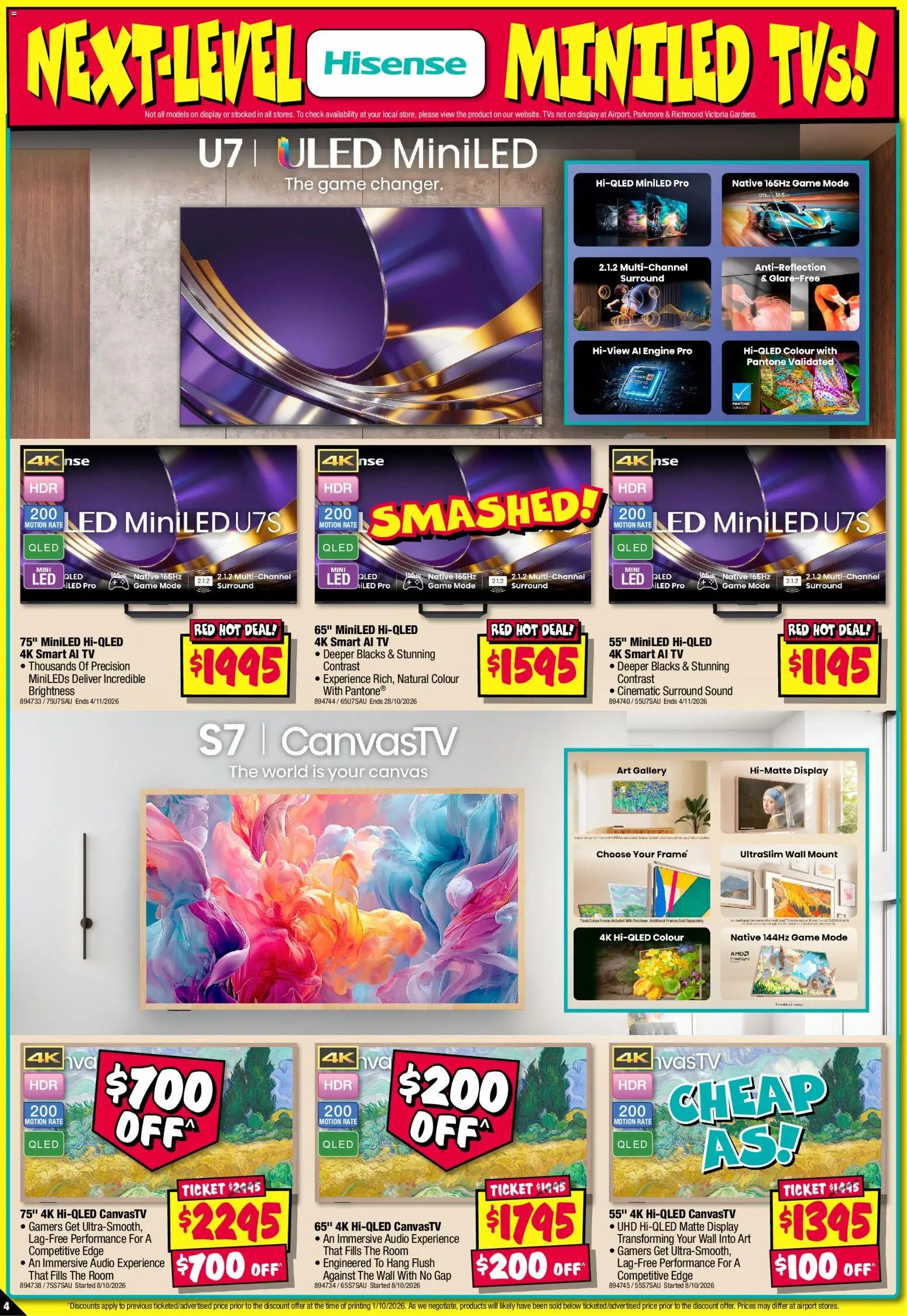 JB Hi-Fi catalogue Hisense Sellout