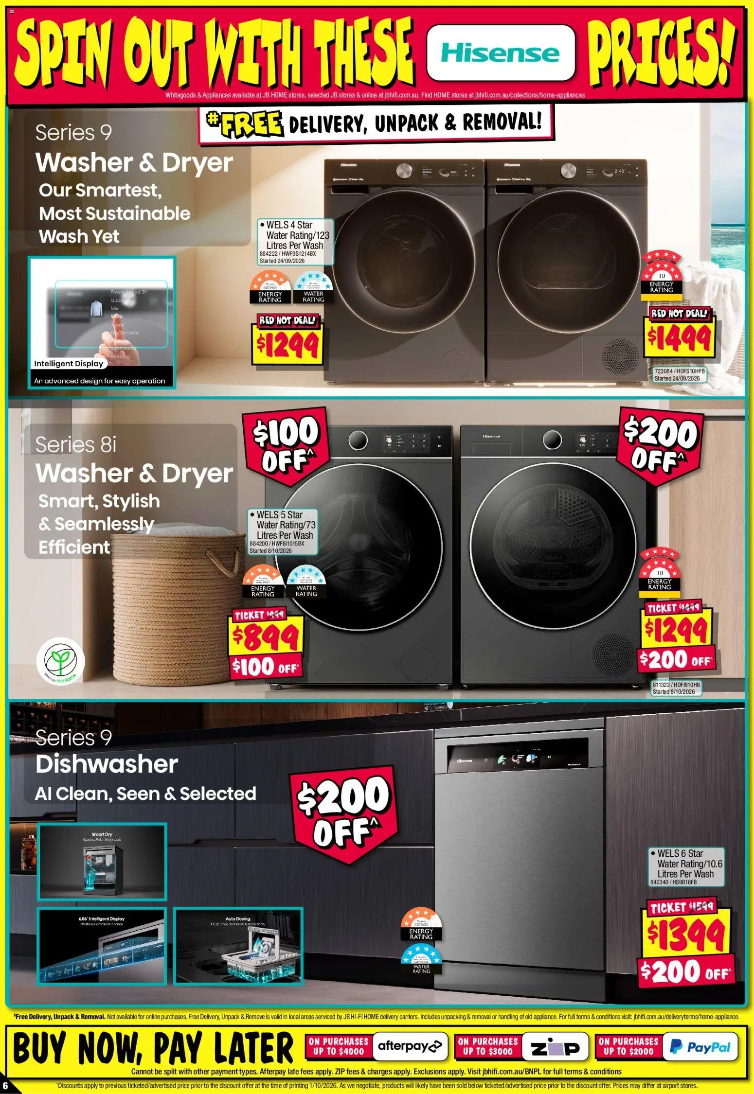 JB Hi-Fi catalogue Hisense Sellout