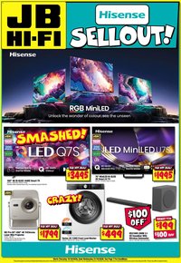JB Hi-Fi catalogue Hisense Sellout