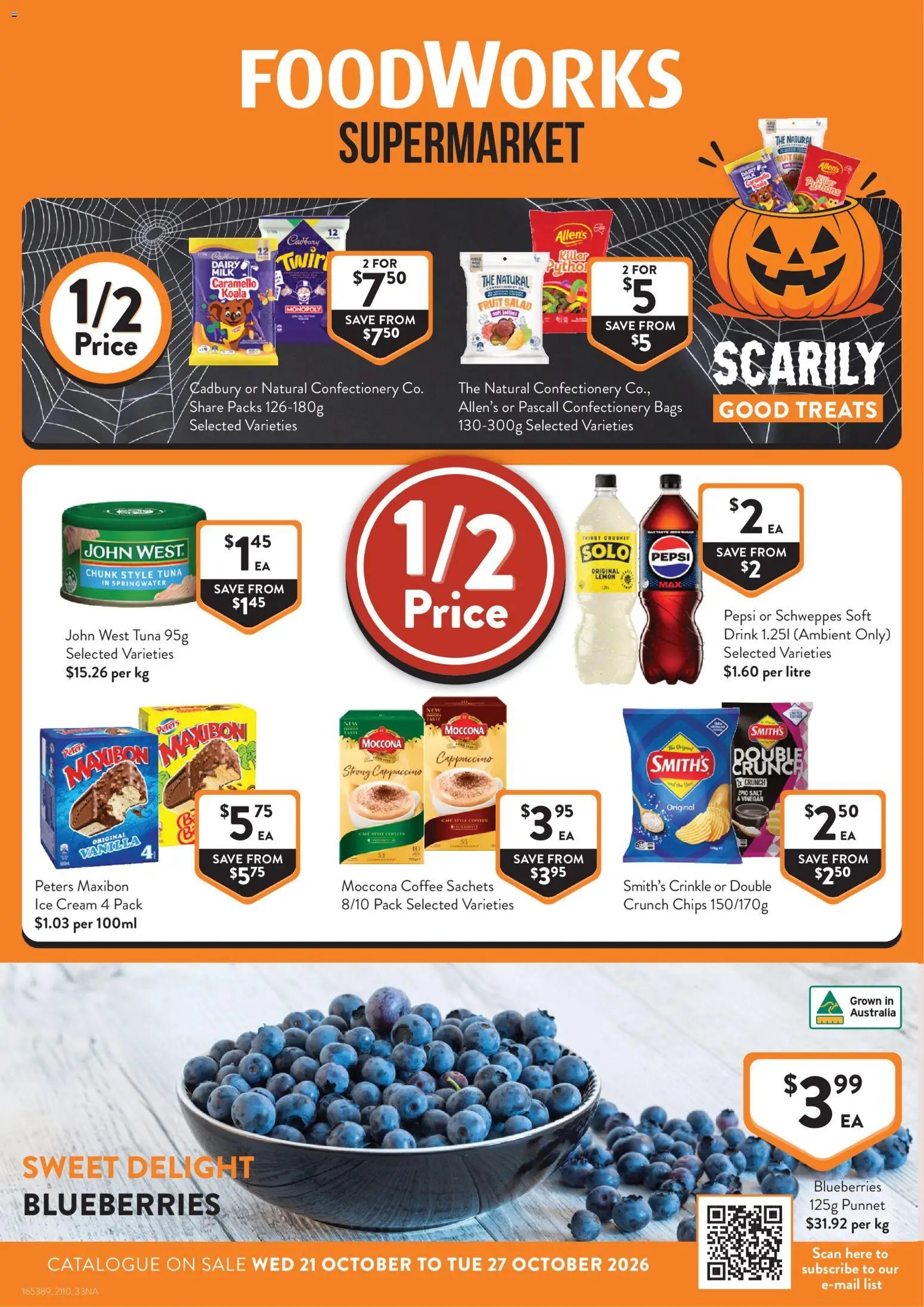 Foodworks catalogue