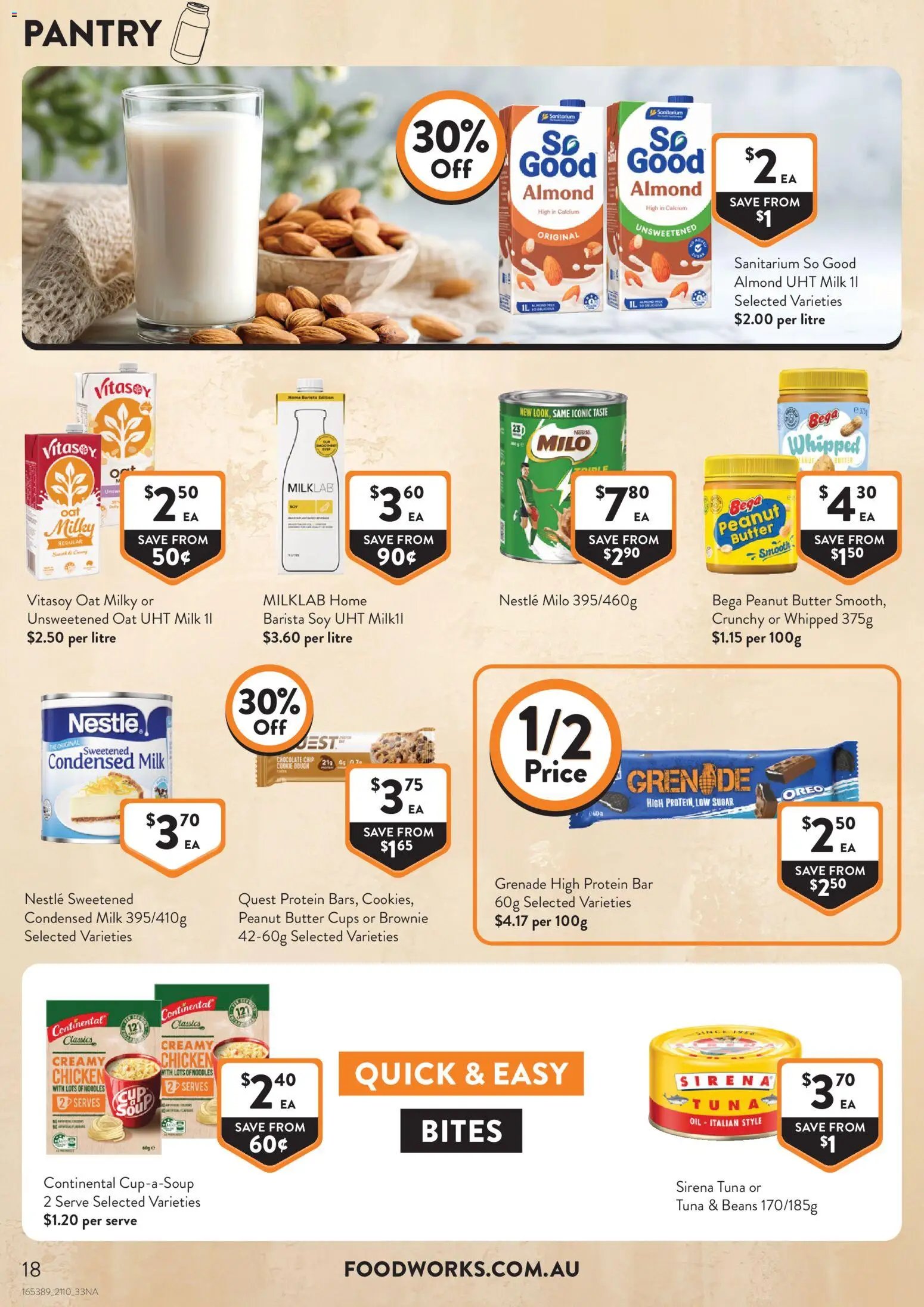 Foodworks catalogue