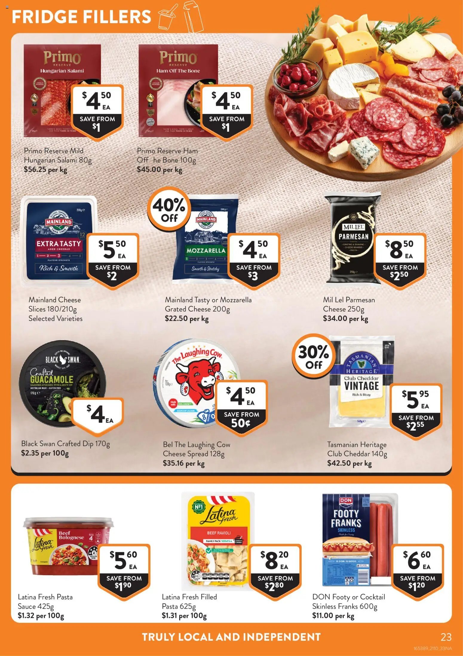 Foodworks catalogue