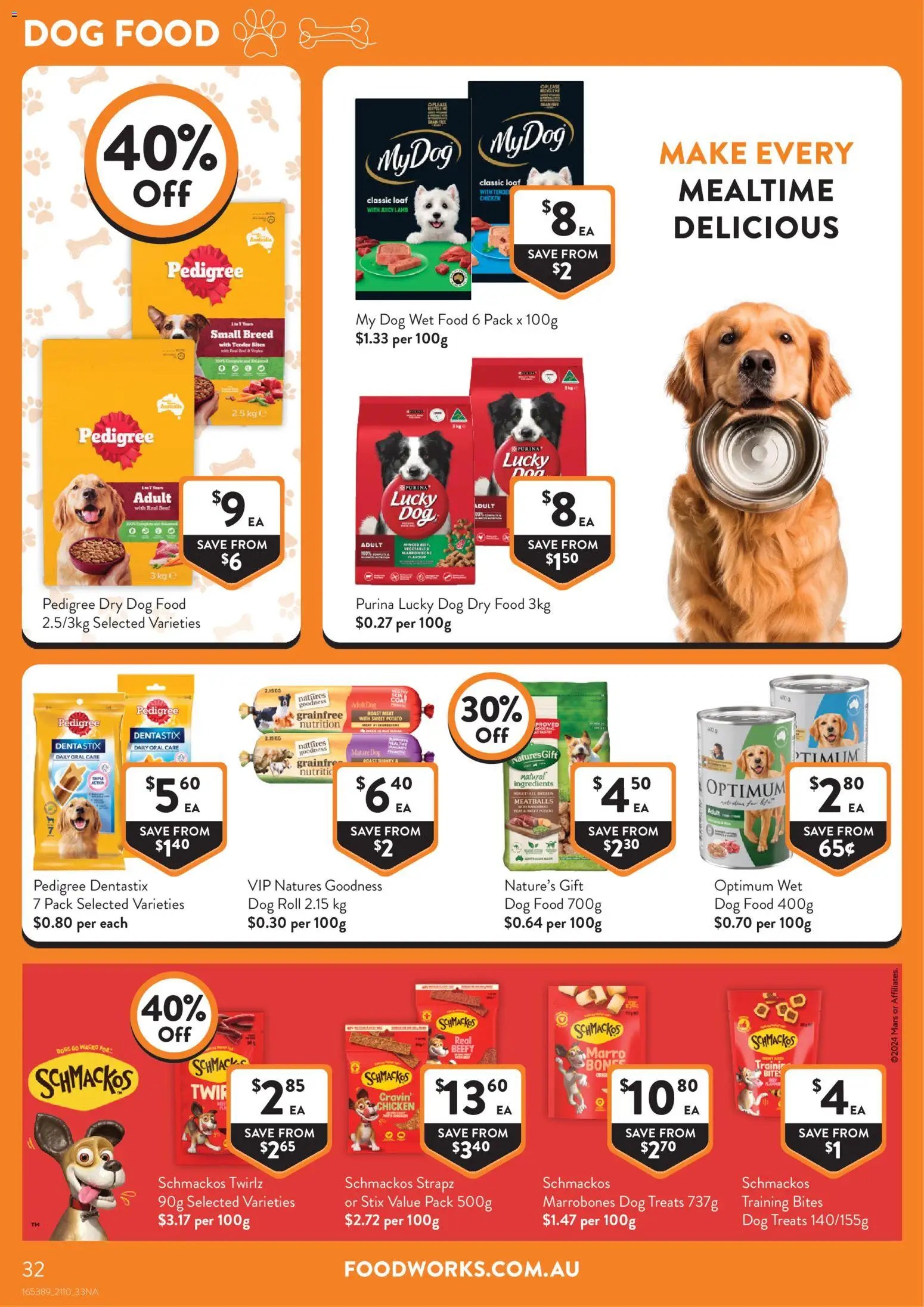 Foodworks catalogue