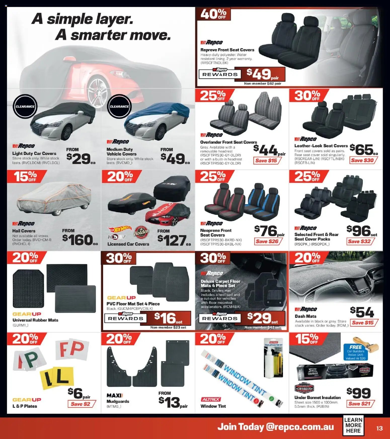 Repco catalogue