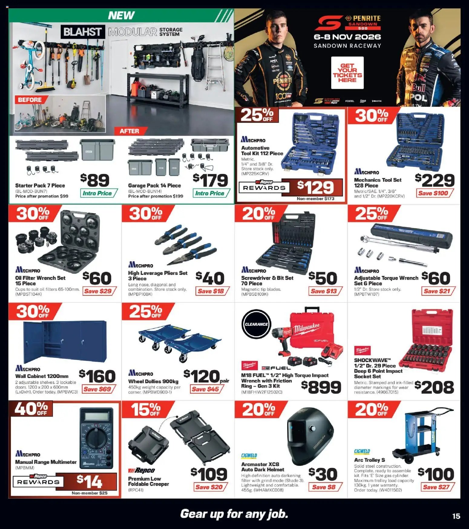 Repco catalogue