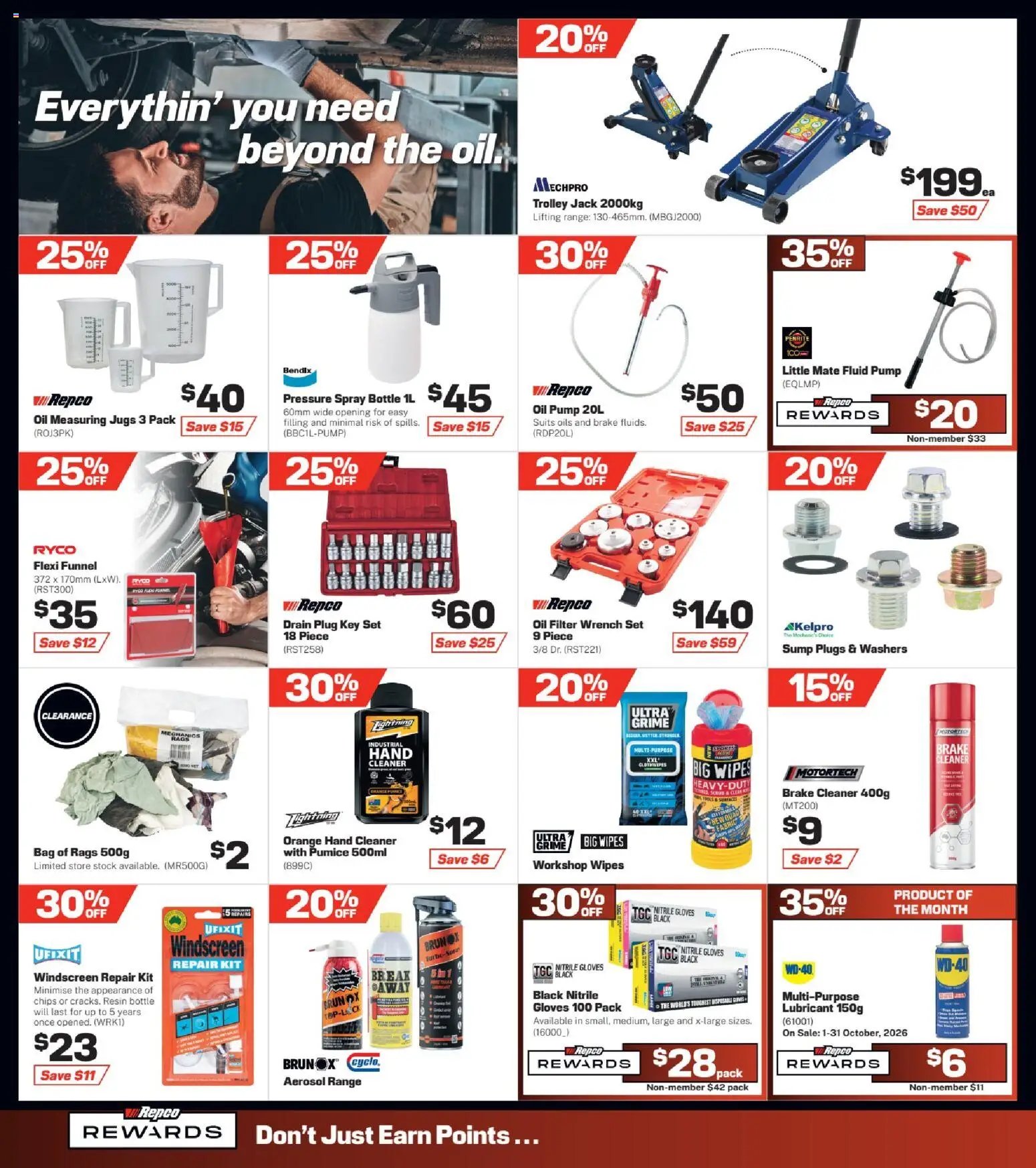 Repco catalogue