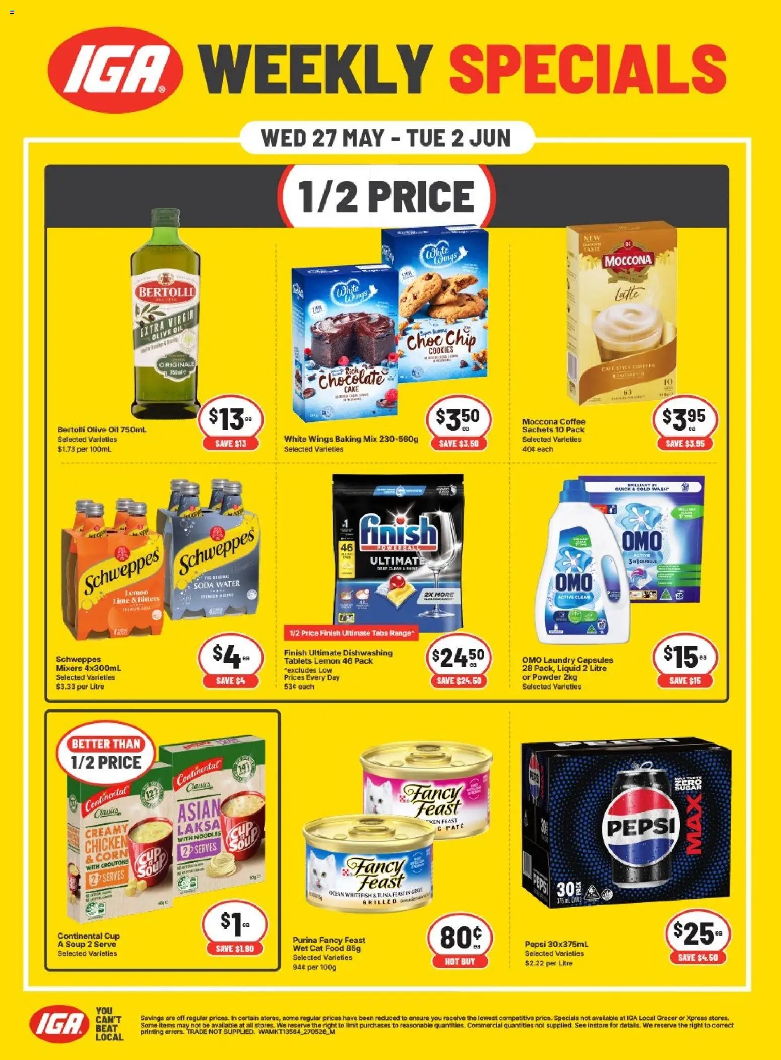 IGA catalogue Weekly special WA