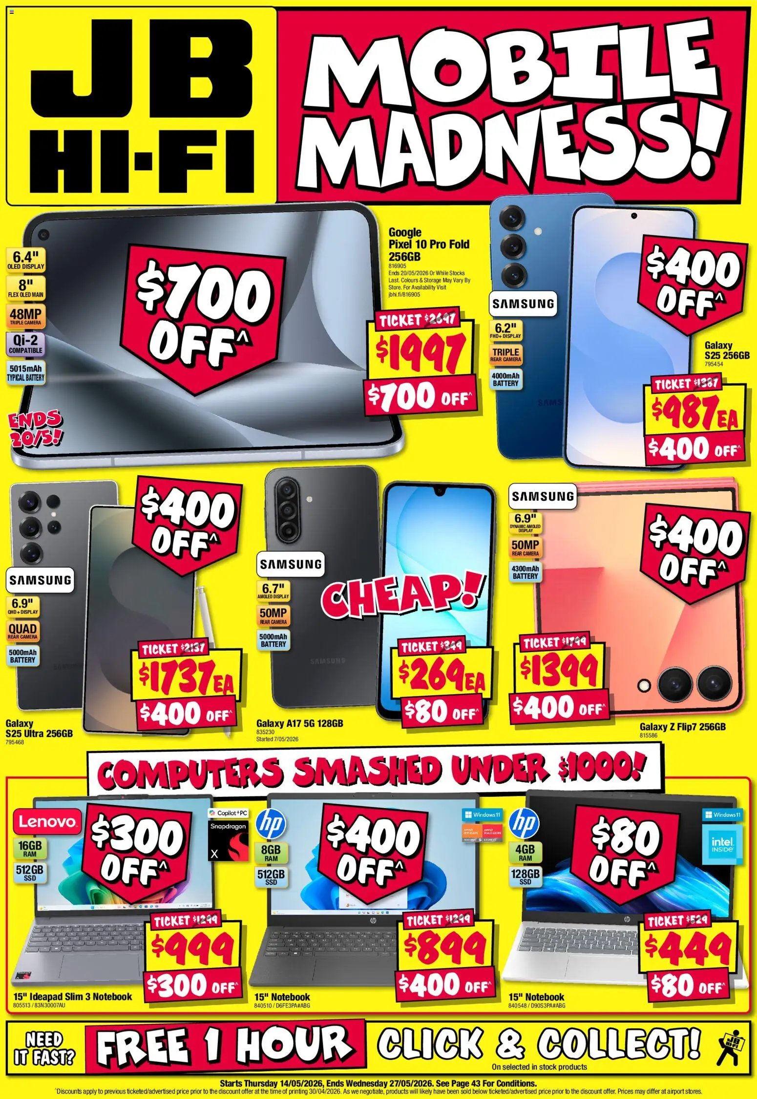 JB Hi-Fi Mobile Madness (2026-05-14 - 2026-05-27) | 1