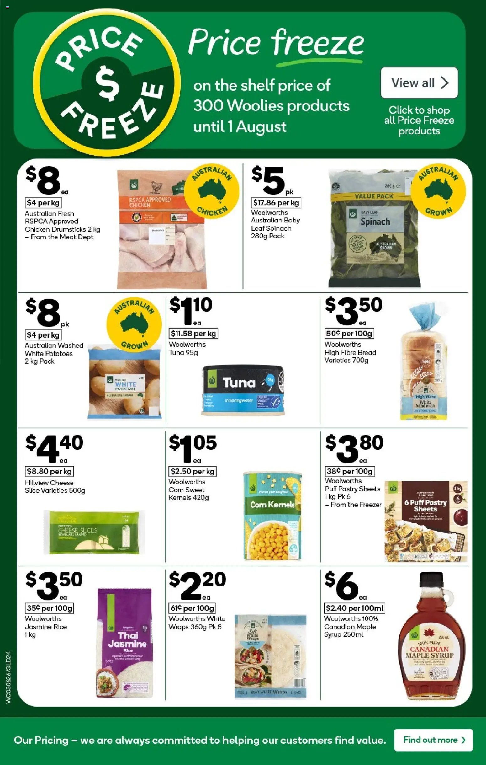Woolworths catalogue NSW North