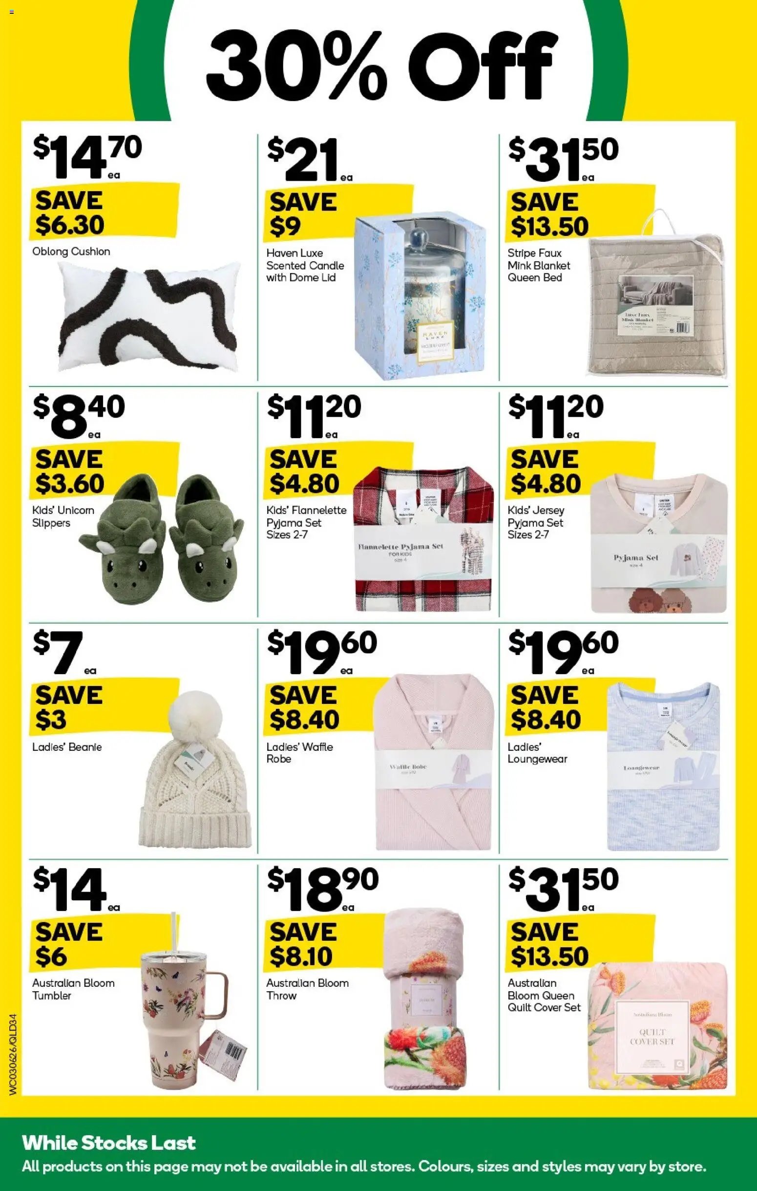Woolworths catalogue NSW North