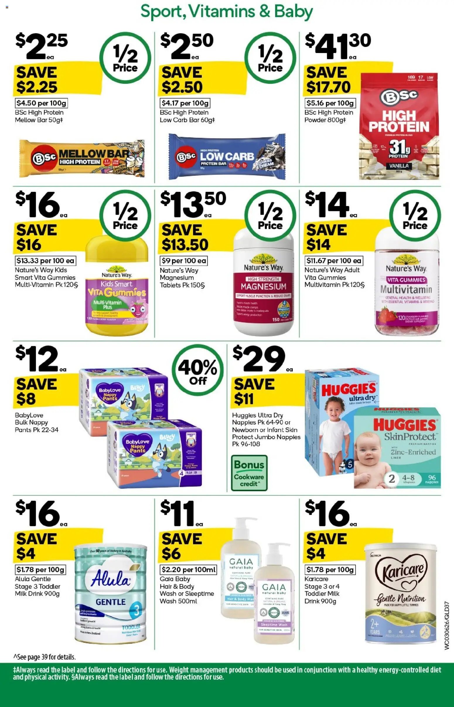 Woolworths catalogue NSW North