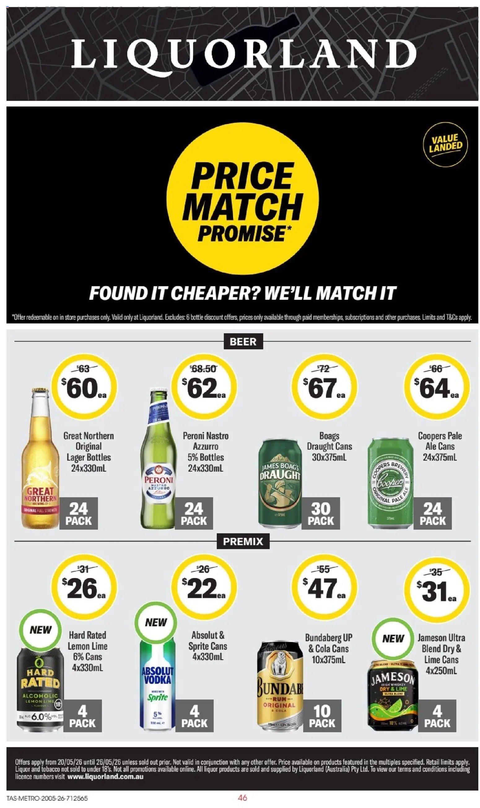 Liquorland catalogue TAS (2026-05-20 - 2026-05-26) | 1