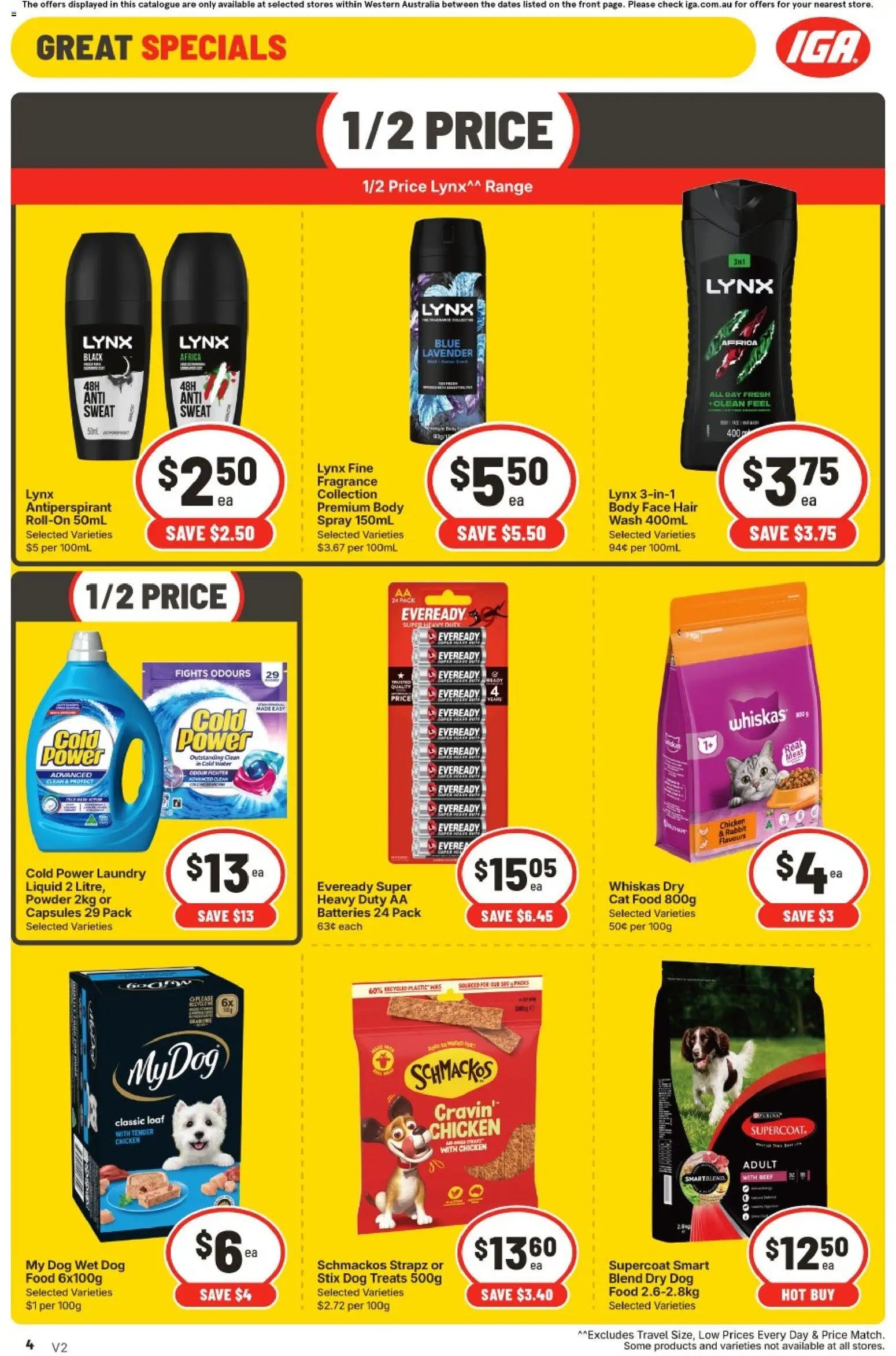 IGA Extra Specials WA