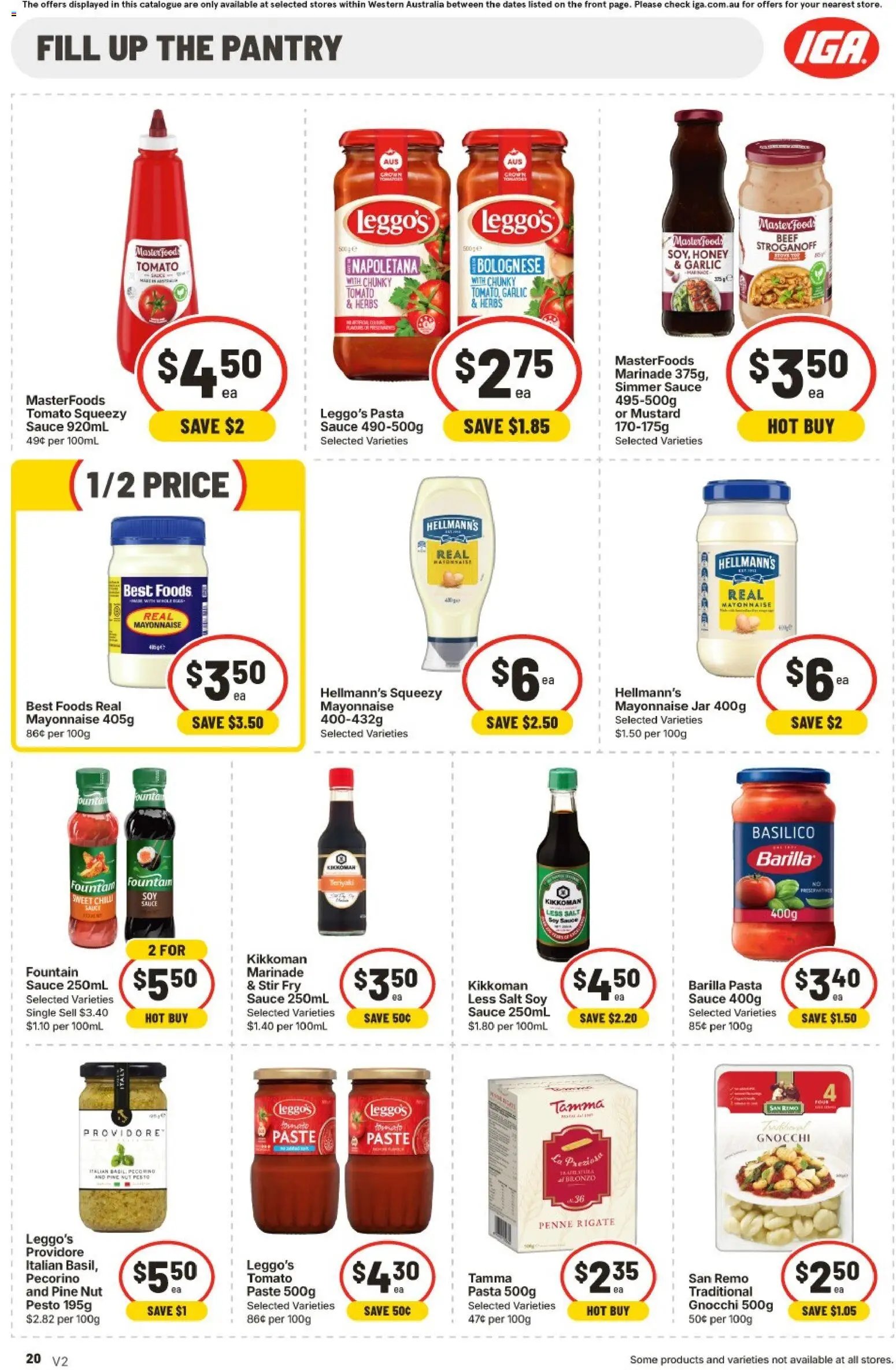 IGA Extra Specials WA