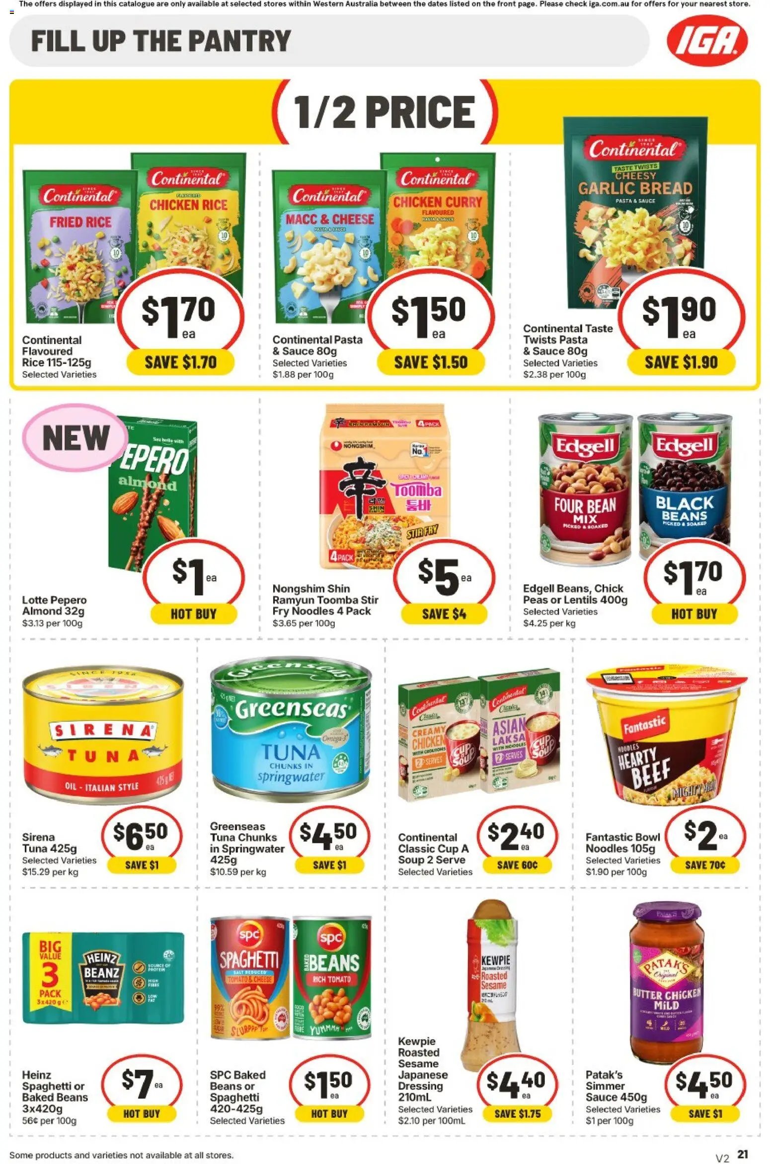 IGA Extra Specials WA
