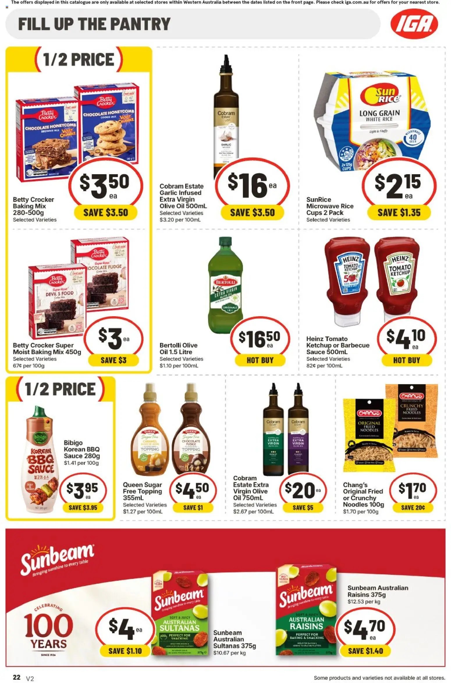 IGA Extra Specials WA