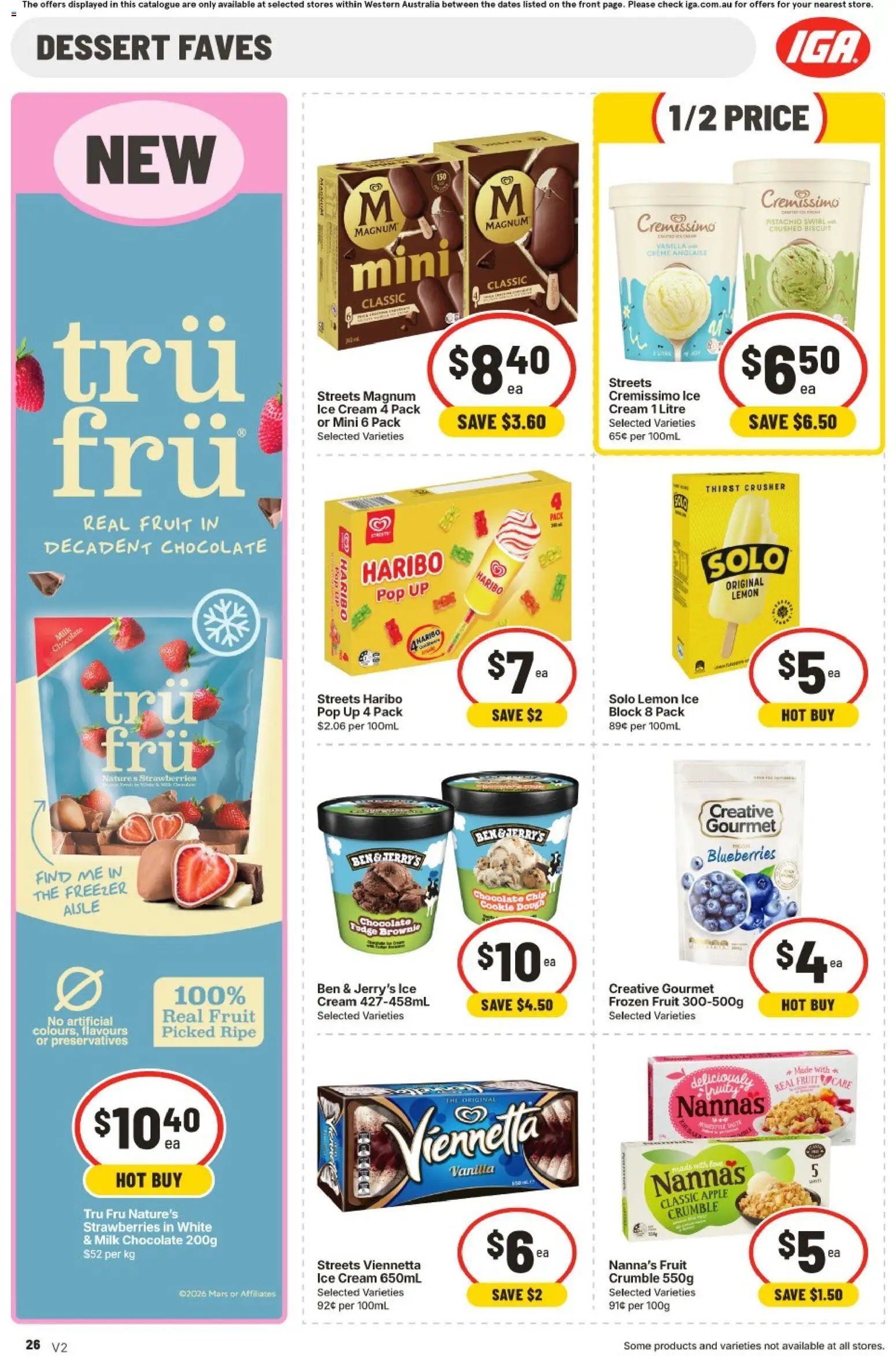 IGA Extra Specials WA