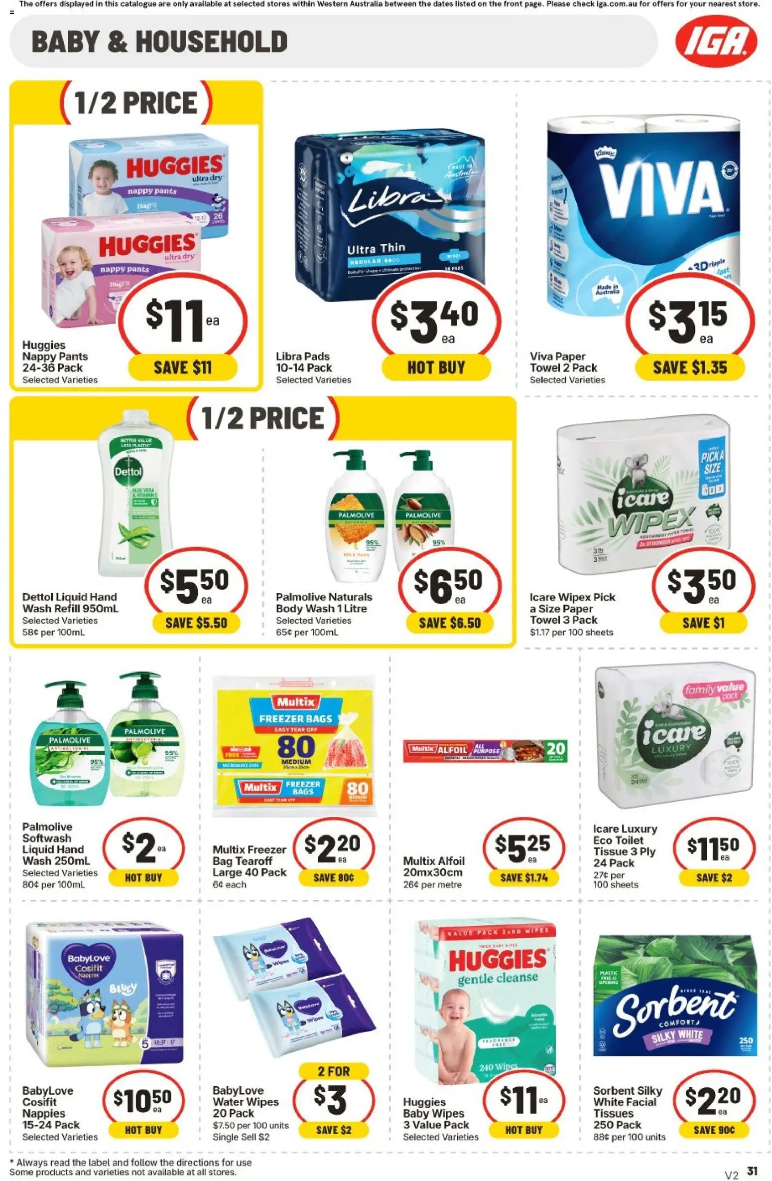 IGA Extra Specials WA