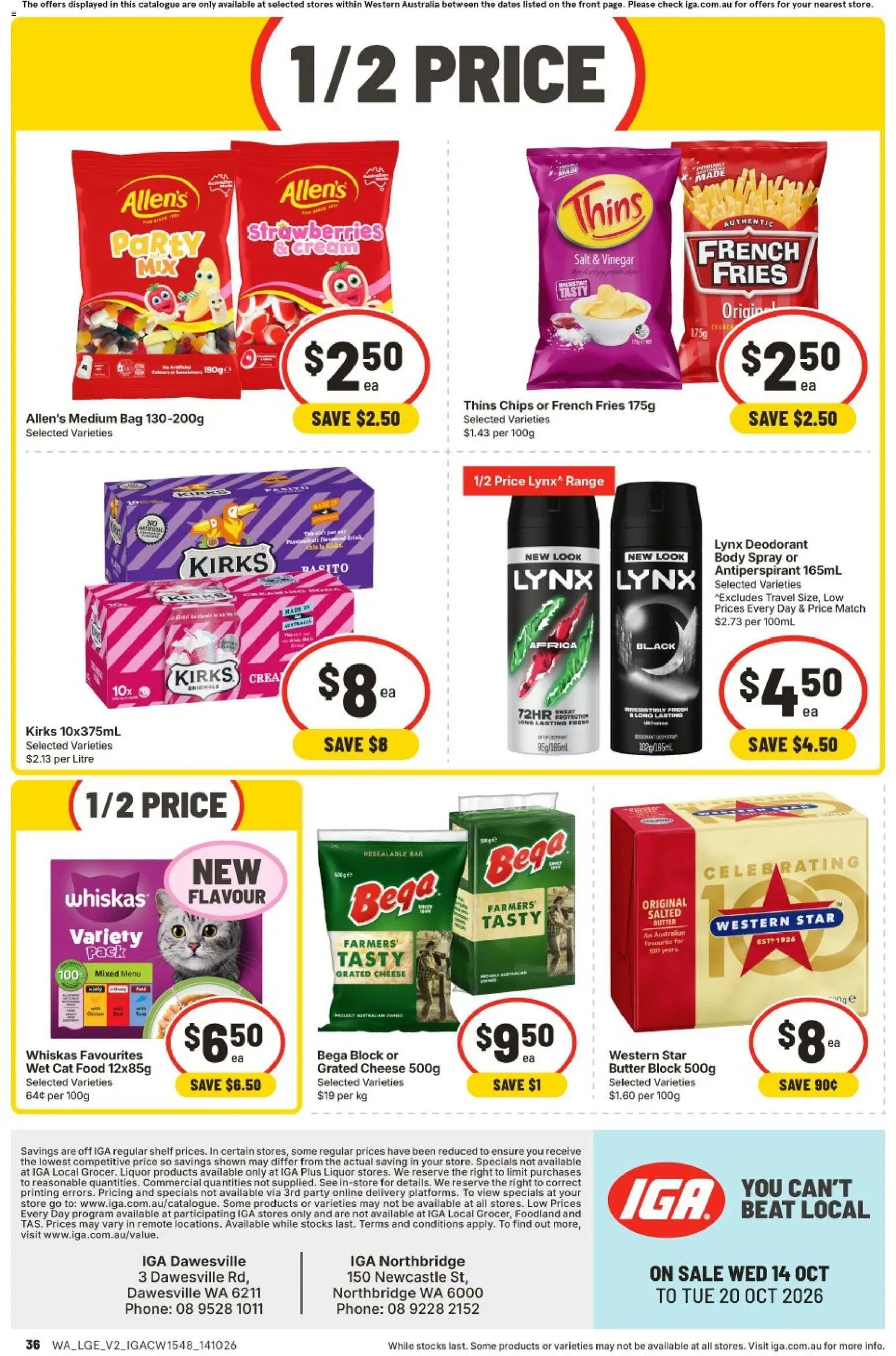 IGA Extra Specials WA