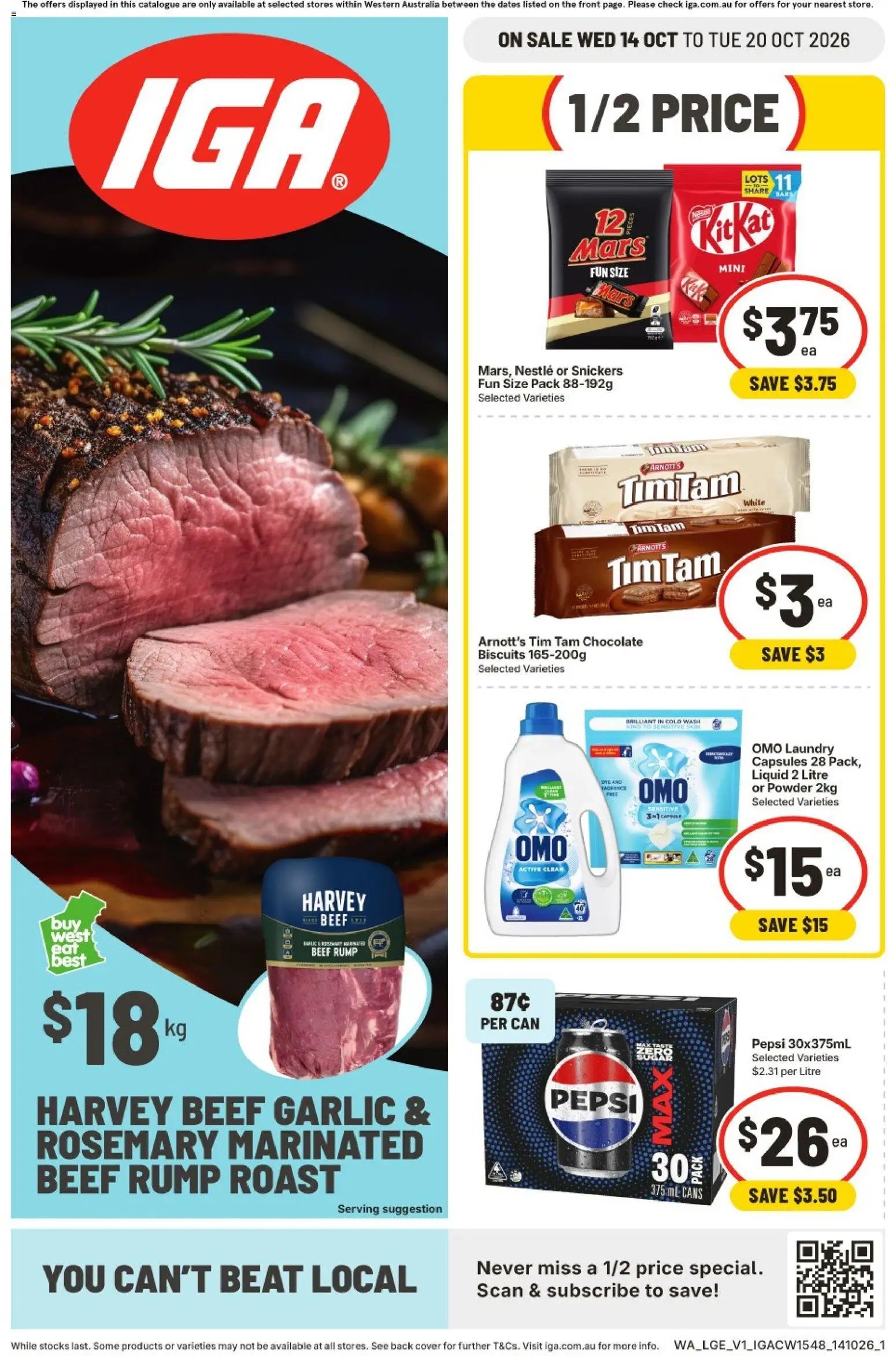 IGA catalogue WA