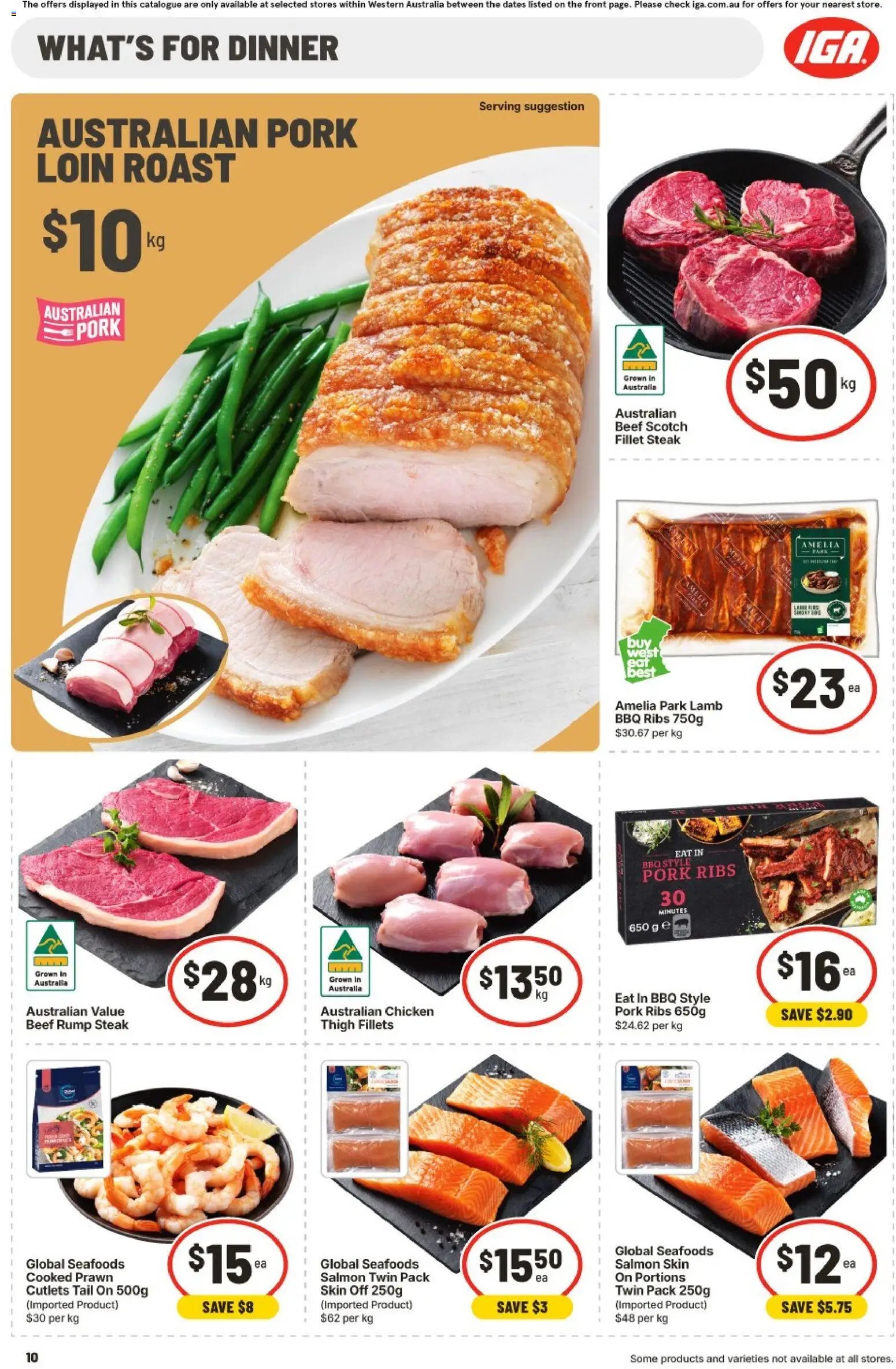 IGA catalogue WA