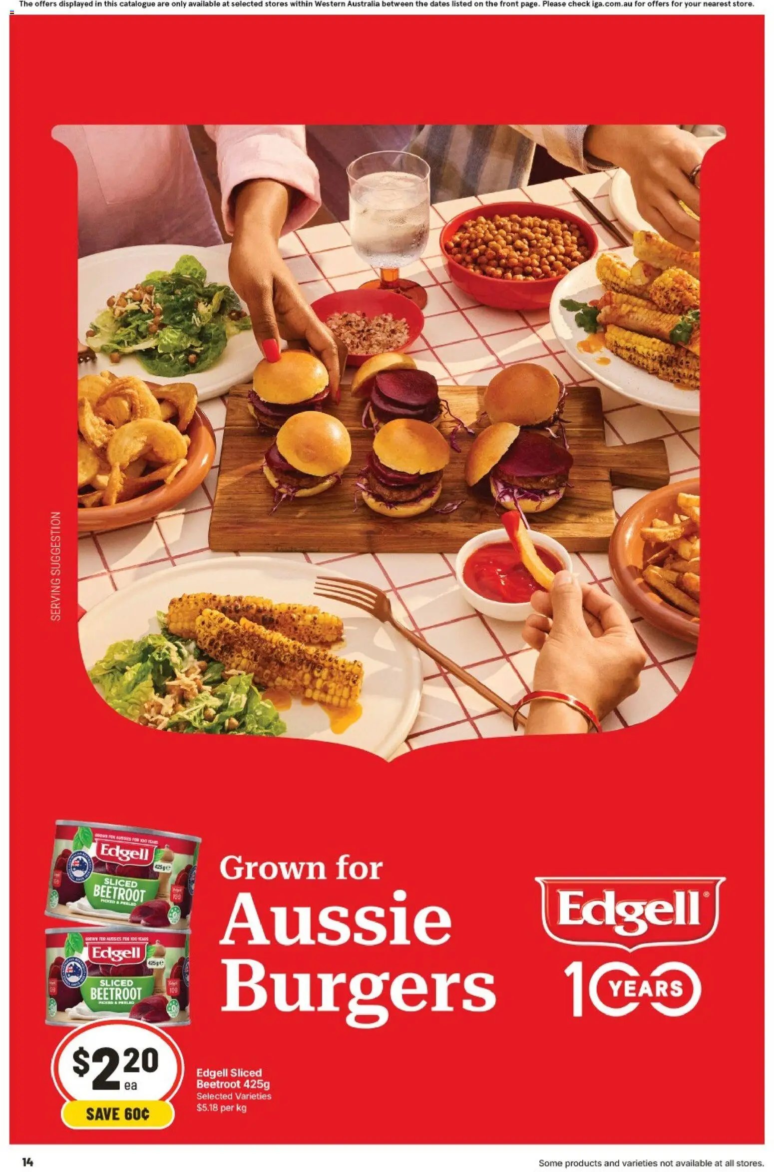 IGA catalogue WA