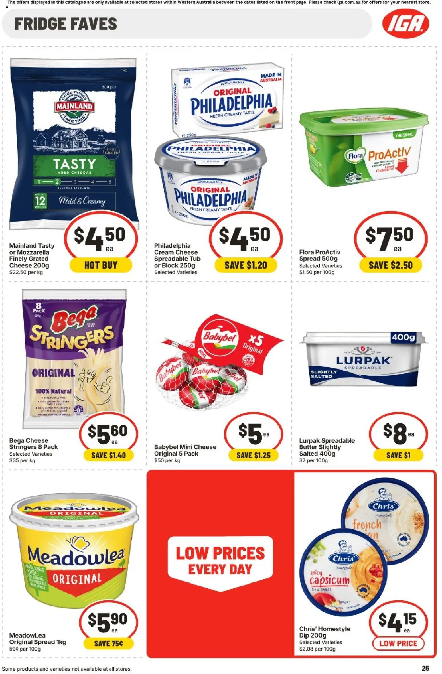 IGA catalogue WA