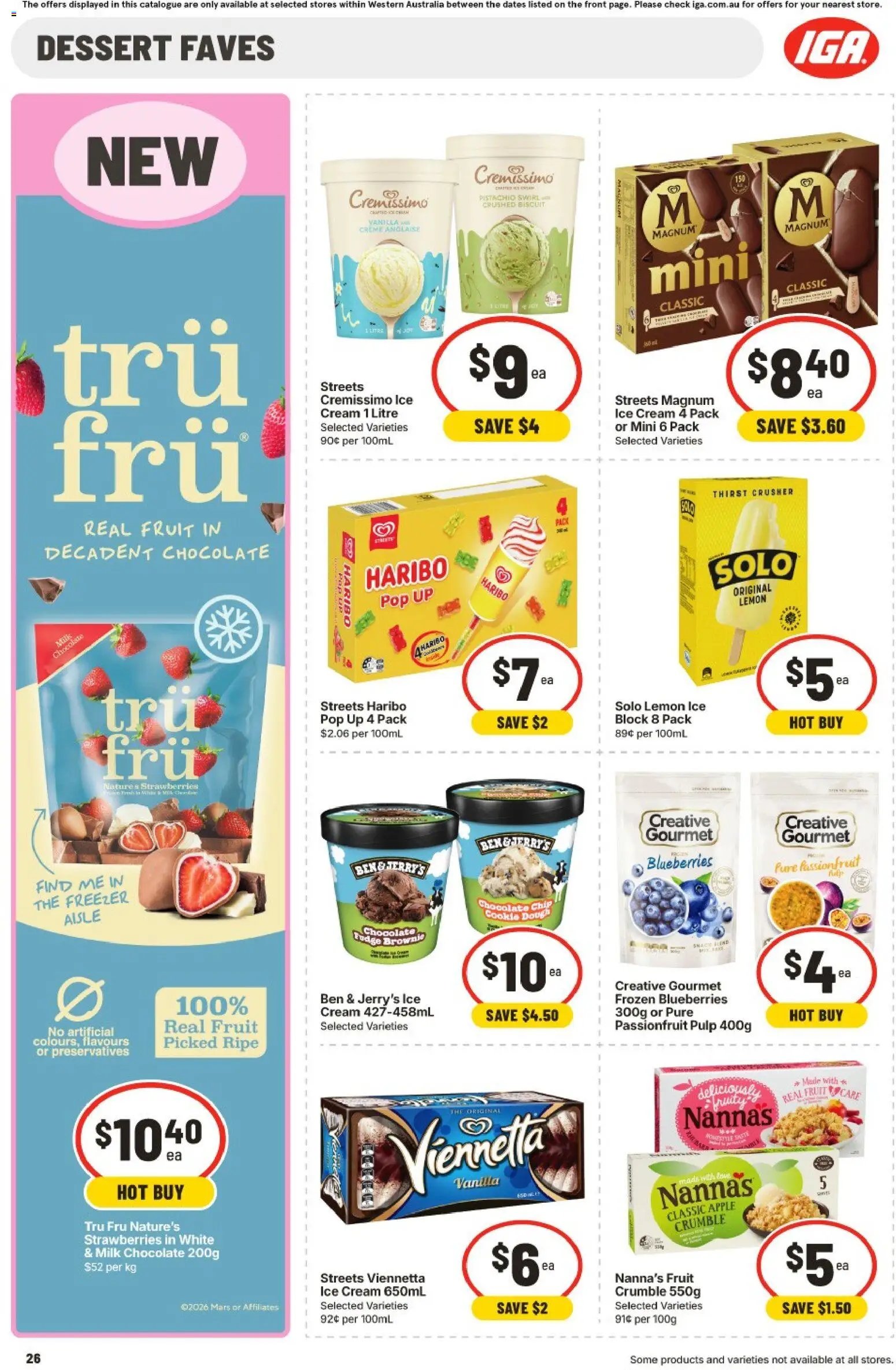 IGA catalogue WA
