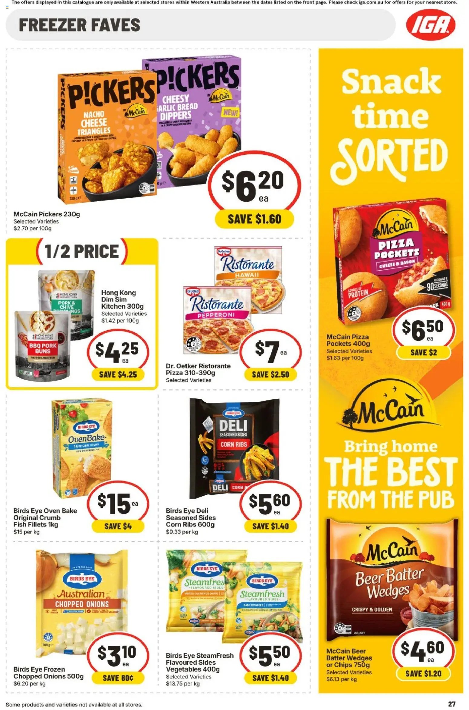 IGA catalogue WA