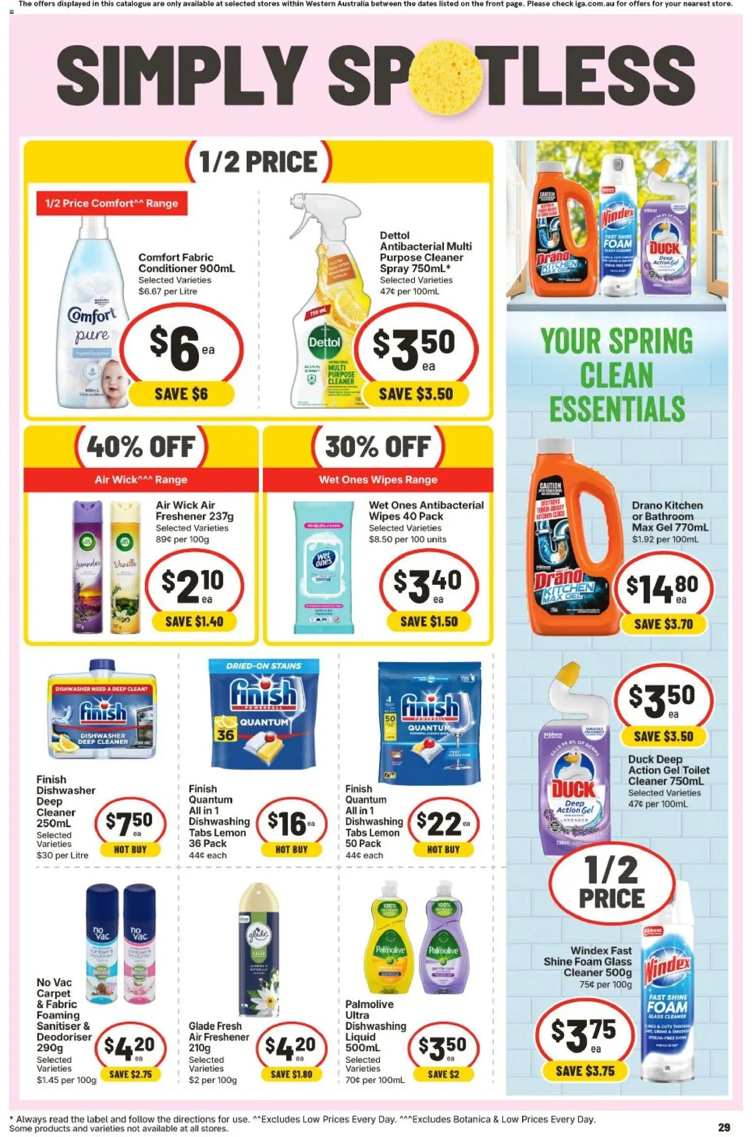 IGA catalogue WA