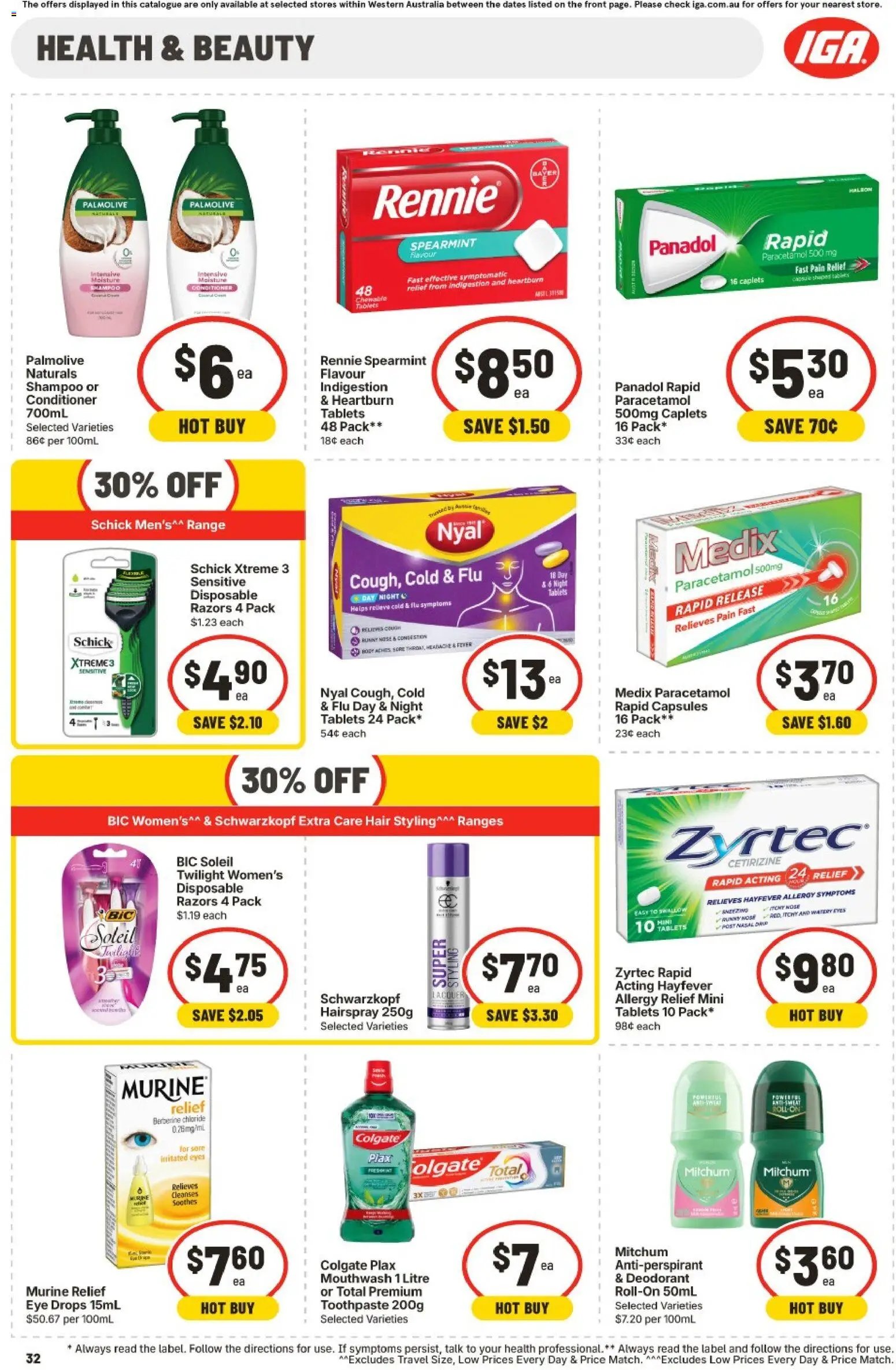 IGA catalogue WA
