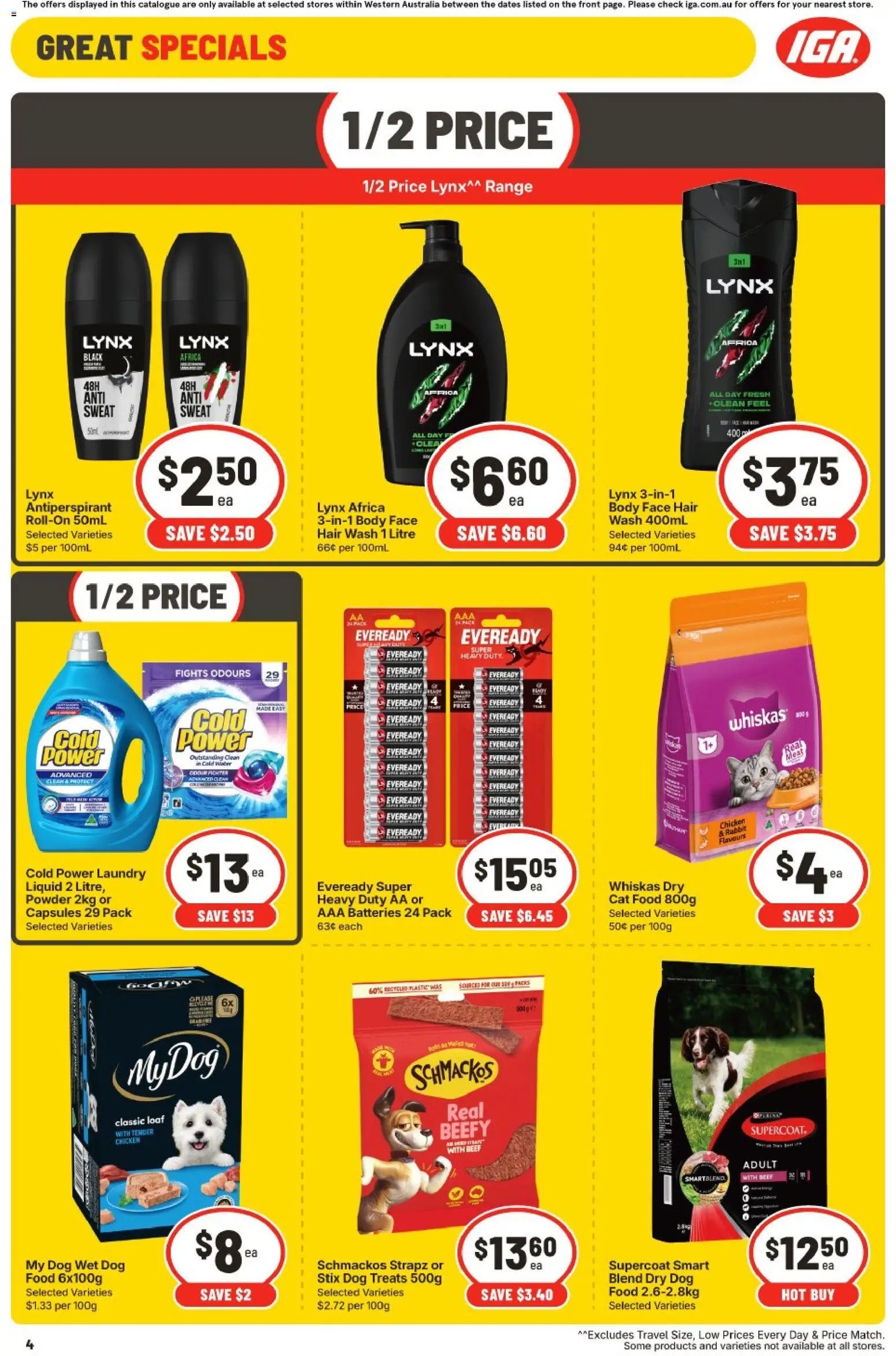 IGA catalogue WA